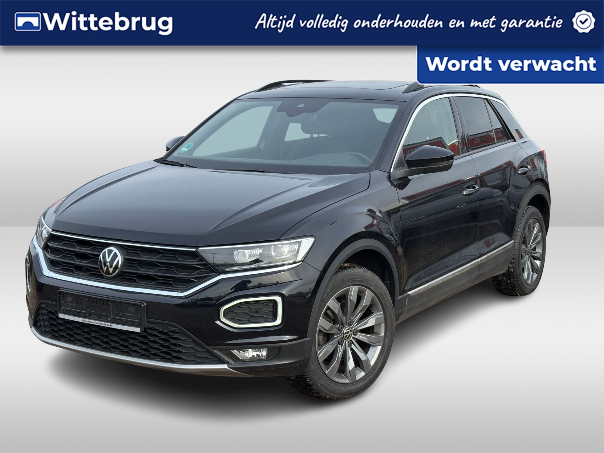 Volkswagen T-Roc 1.5 TSI 150pk DSG Sport / Panorama dak / virtual cockpit / Side Assist / Full Led / Elect. Achterklep