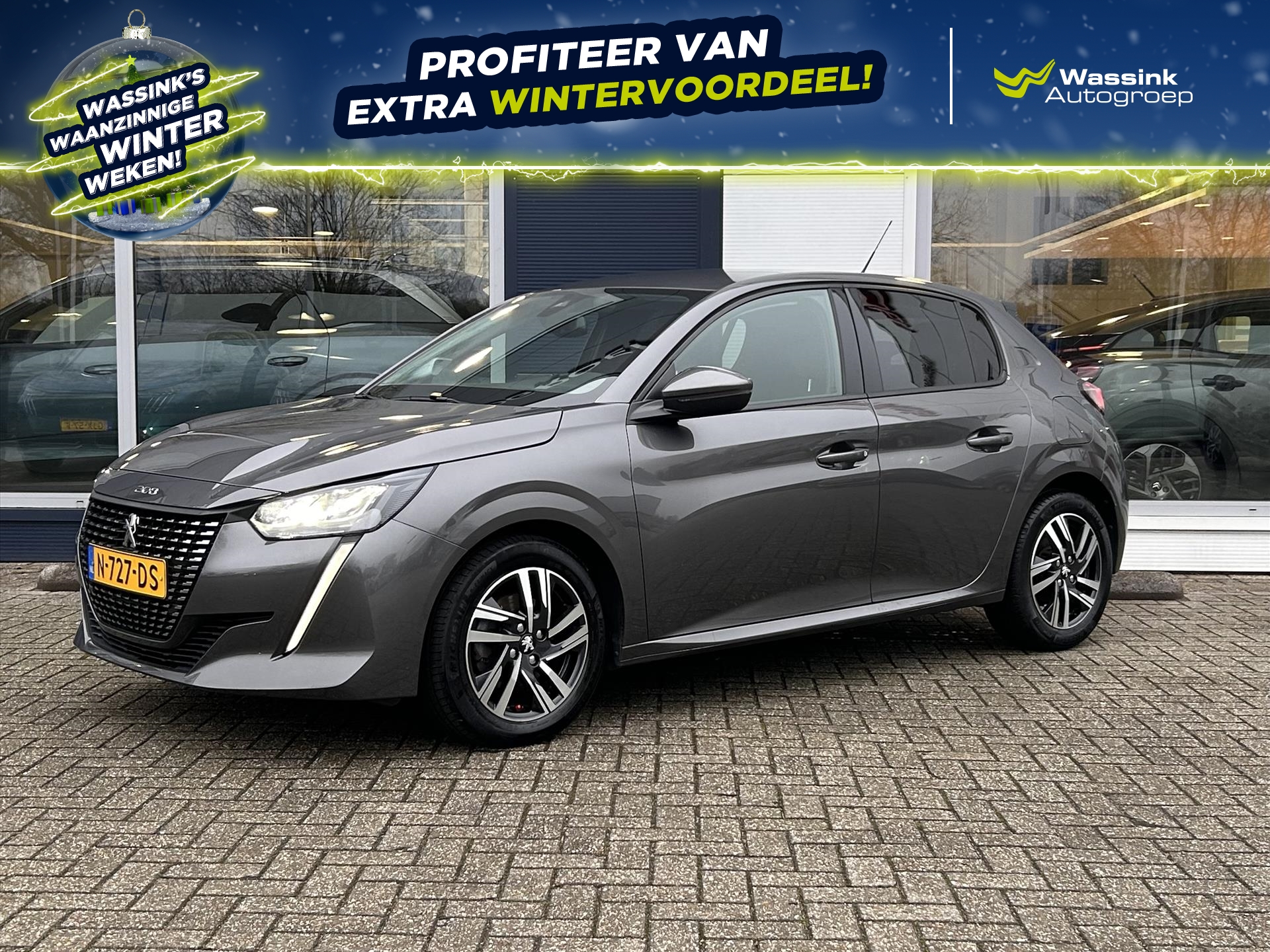 PEUGEOT 208 1.2 PureTech 100pk Allure | Navigatie | Airco | Apple carplay + Androidauto | Parkeersensoren achter | Cruise controle |