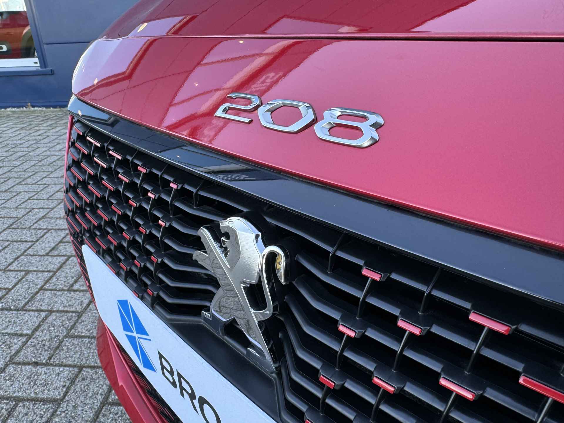 Peugeot e-208 EV Active 50 kWh | Parkeersensoren achter | Navigatie | Cruise Control | Airco | Carplay Netto deal! €2.000,- subsidie! - 5/39