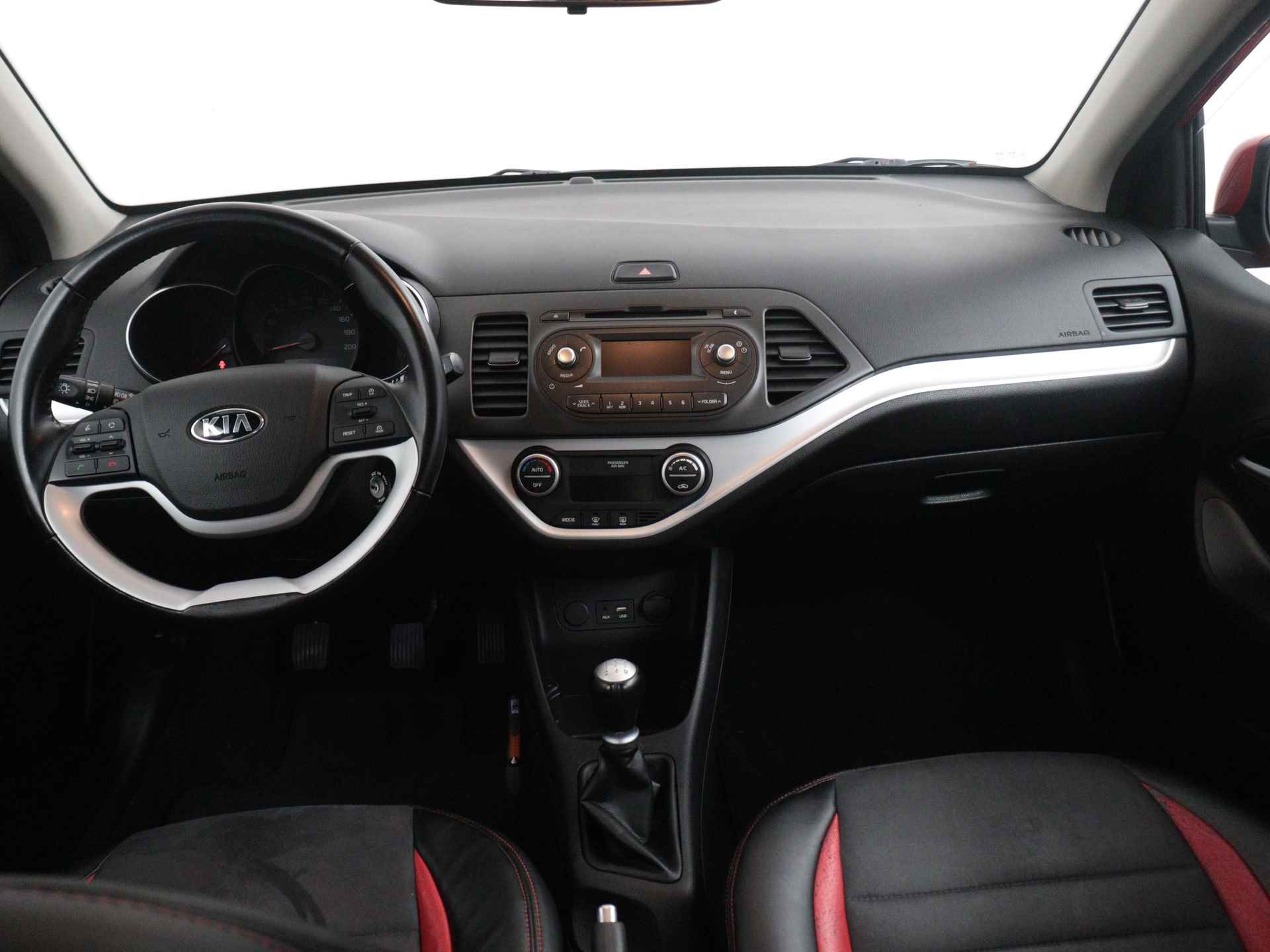 Kia Picanto 1.0 CVVT DynamicLine | Climate Control | LM Velgen | Leder | - 6/38