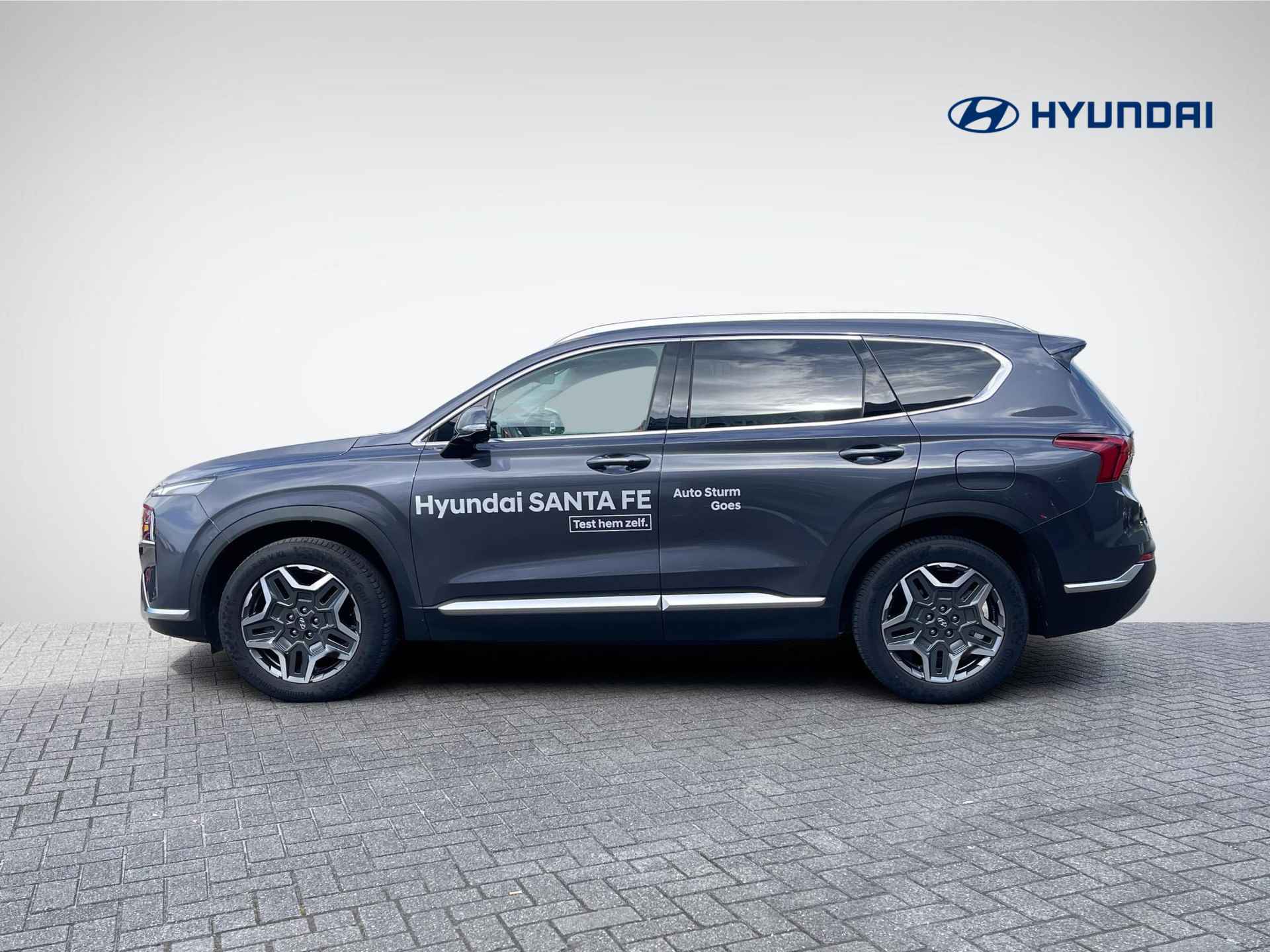 Hyundai Santa Fe 1.6 T-GDI HEV Premium Sky | Panoramadak | Leder | Stuur- + Stoelverwarming | Head-Up Display | Geheugenstoel | Rijklaarprijs! - 7/33