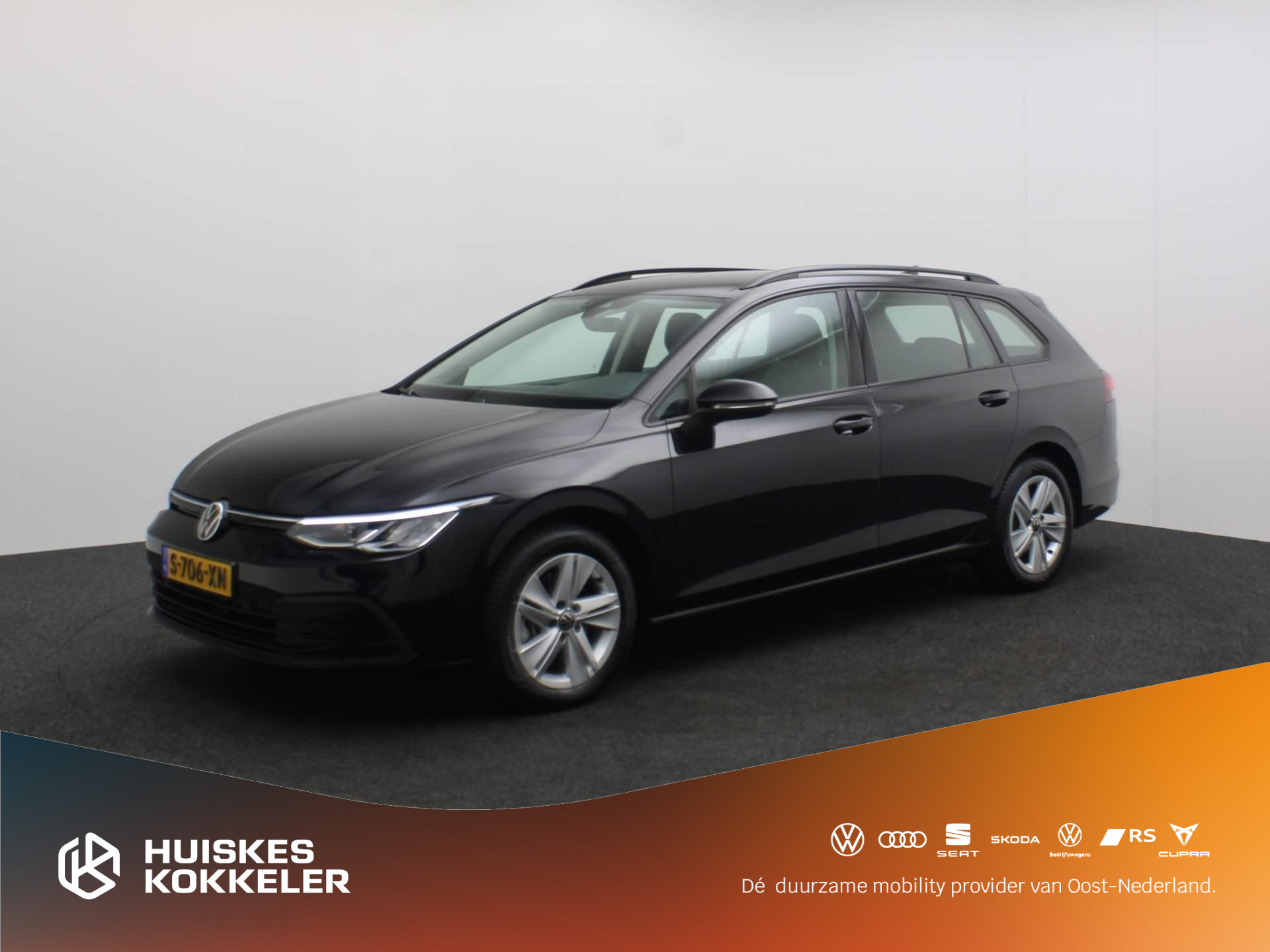 Volkswagen Golf Variant Life Business 2.0 TDI 115pk Trekhaak, Adaptive cruise control, Navigatie, Parkeersensoren, App connect, Stuurwiel verwarmd, LED verlichting, Airco, DAB, Stoelverwarming