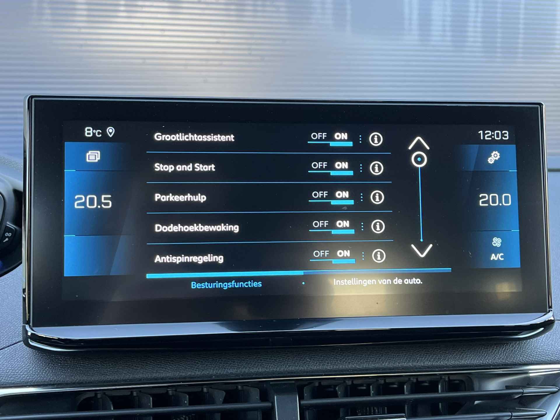 Peugeot 3008 1.2 130PK GT | Adaptieve Cruise | Stoelverwarming | Apple/Android Carplay | Navigatie | Camera | Bla LED | Getint Glas | Climate Control - 37/53