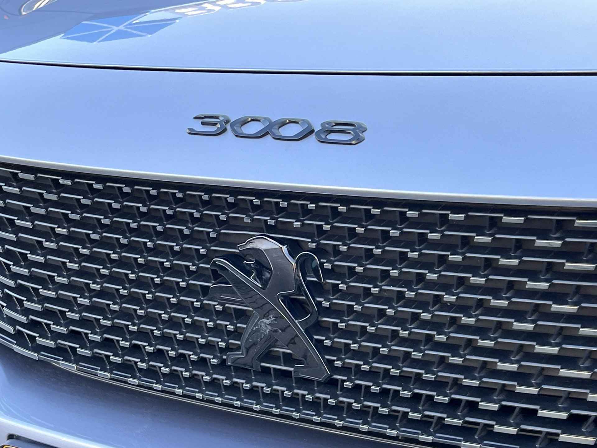Peugeot 3008 1.2 130PK GT | Adaptieve Cruise | Stoelverwarming | Apple/Android Carplay | Navigatie | Camera | Bla LED | Getint Glas | Climate Control - 47/53
