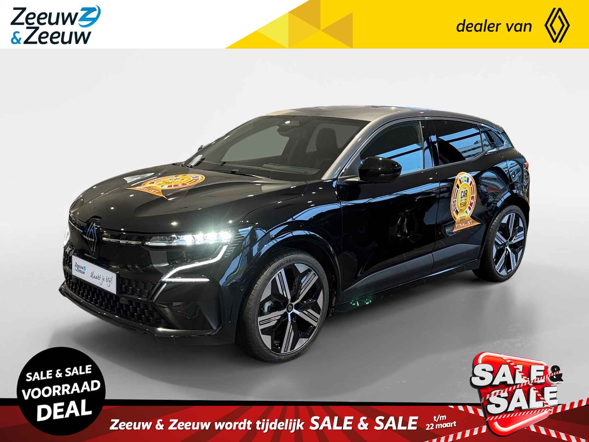 Renault Megane E-Tech Comfort Range Iconic 60 kWh | UIT VOORRAAD LEVERBAAR OP = OP NU MET €3.000,- SALE & SALE KORTING!!!