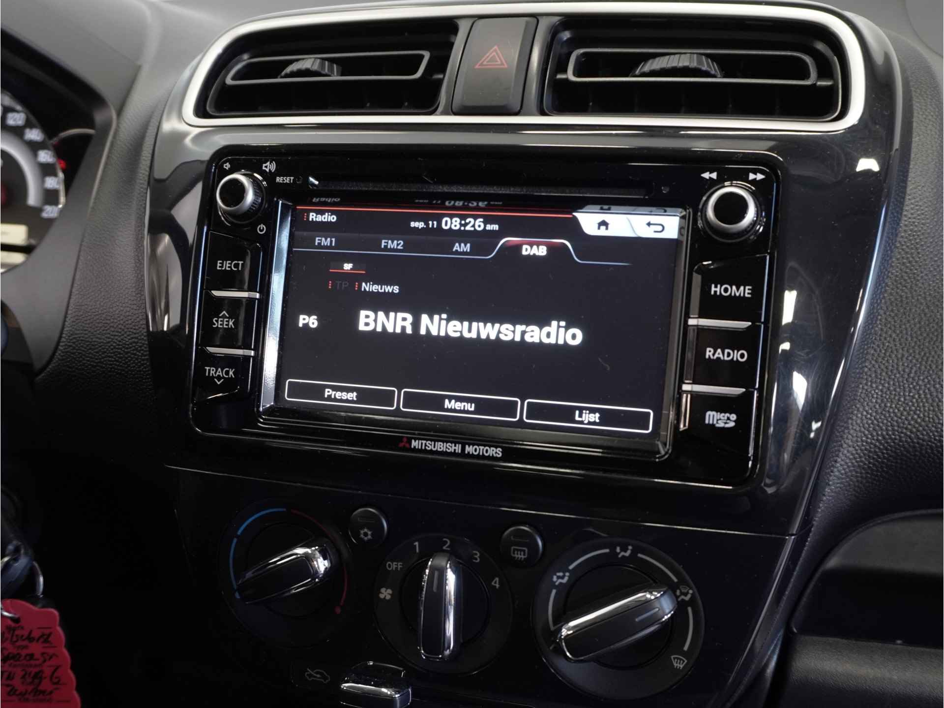 Mitsubishi Space Star 1.2 Connect Pro Automaat | Cruise | Carplay / Android auto | Tot 07-09-2026 garantie | 1e eigenaar - 28/42