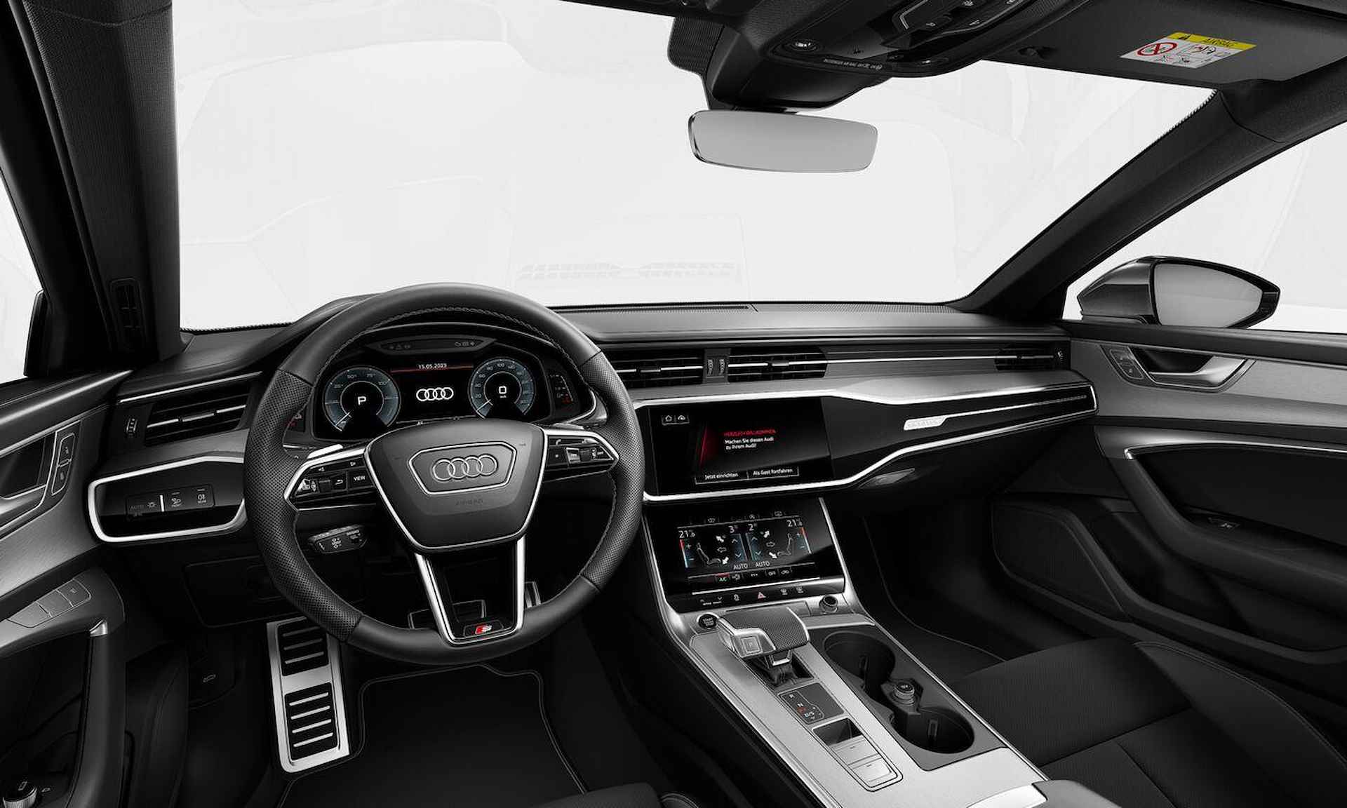 Audi A6 Avant 50 TFSI e quattro S edition Competition 299 PK · MEGA Sale · Assistentiepakket tour · Glazen panoramadak · Comfortsleutel, voetsensor - 3/8