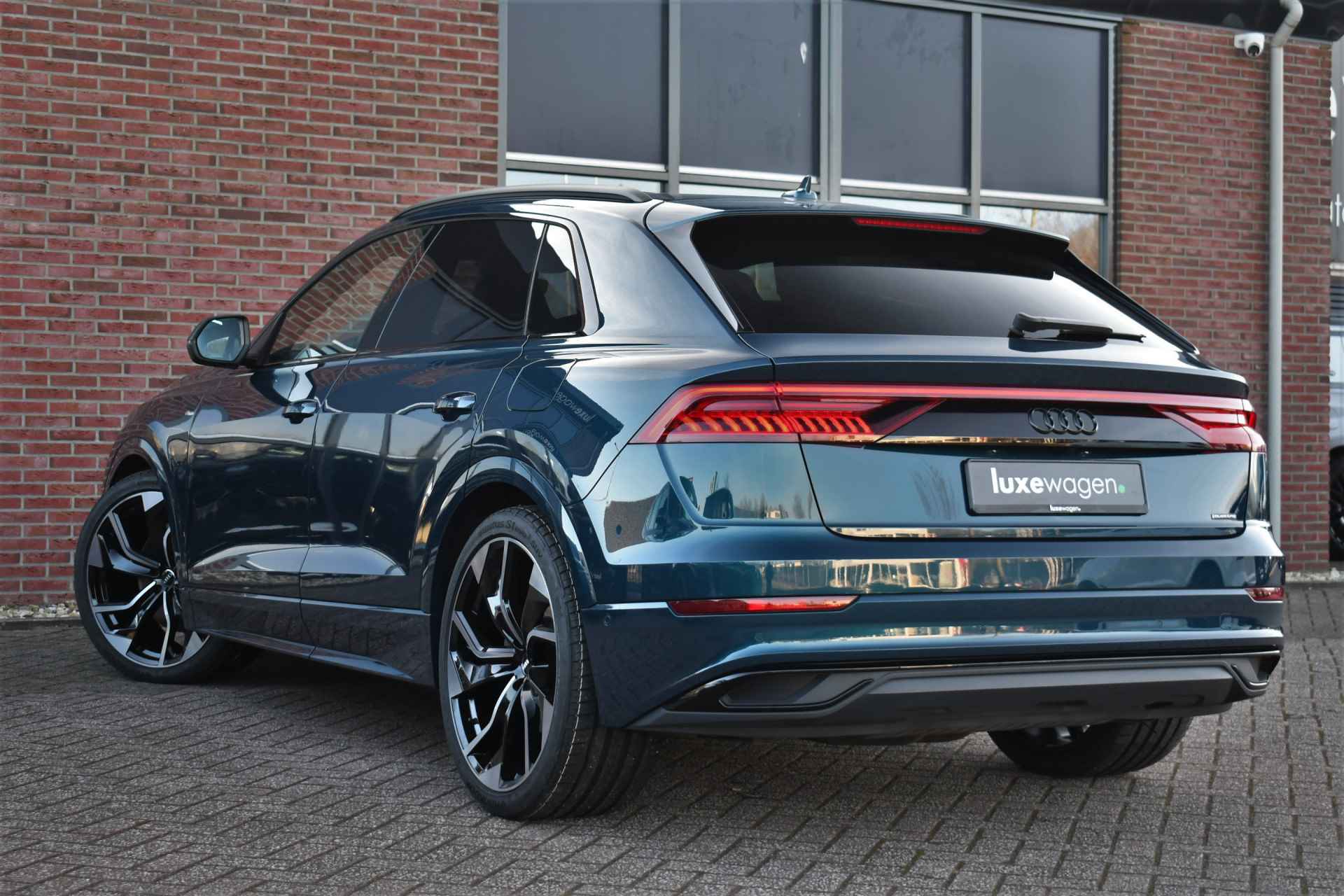 Audi Q8 55 TFSI e quattro S-Line S-zetels Pano 23inch Trekh B&O ACC Softclose - 20/86