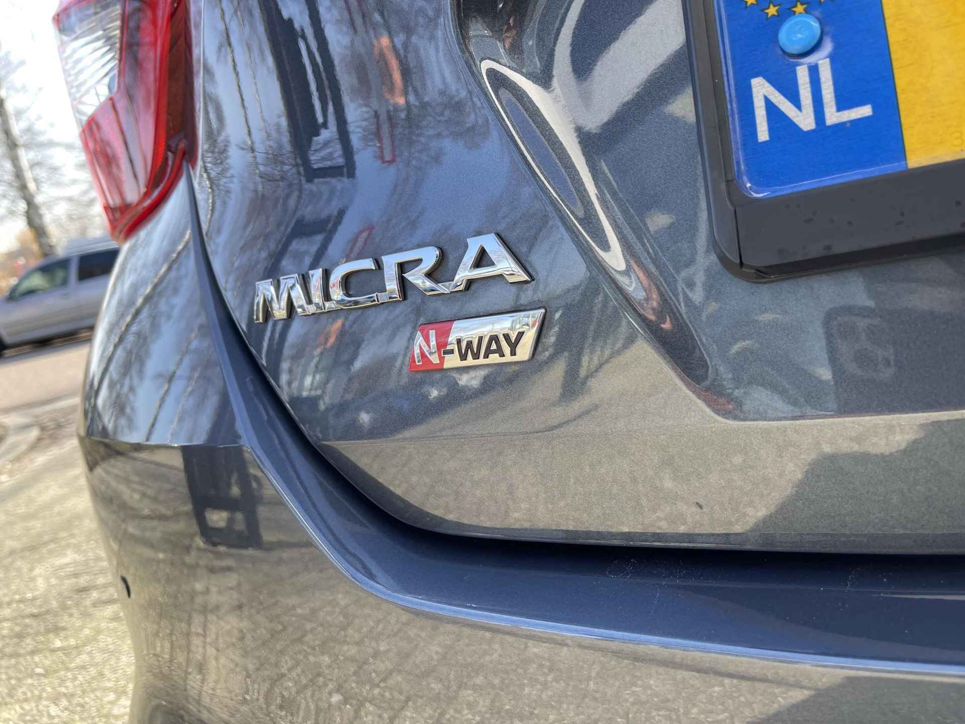 Nissan Micra 0.9 IG-T N-Way | Navigatie | Park. Sensor | Keyless Entry | Cruise & Climate Control | DAB | Rijklaarprijs! - 21/29