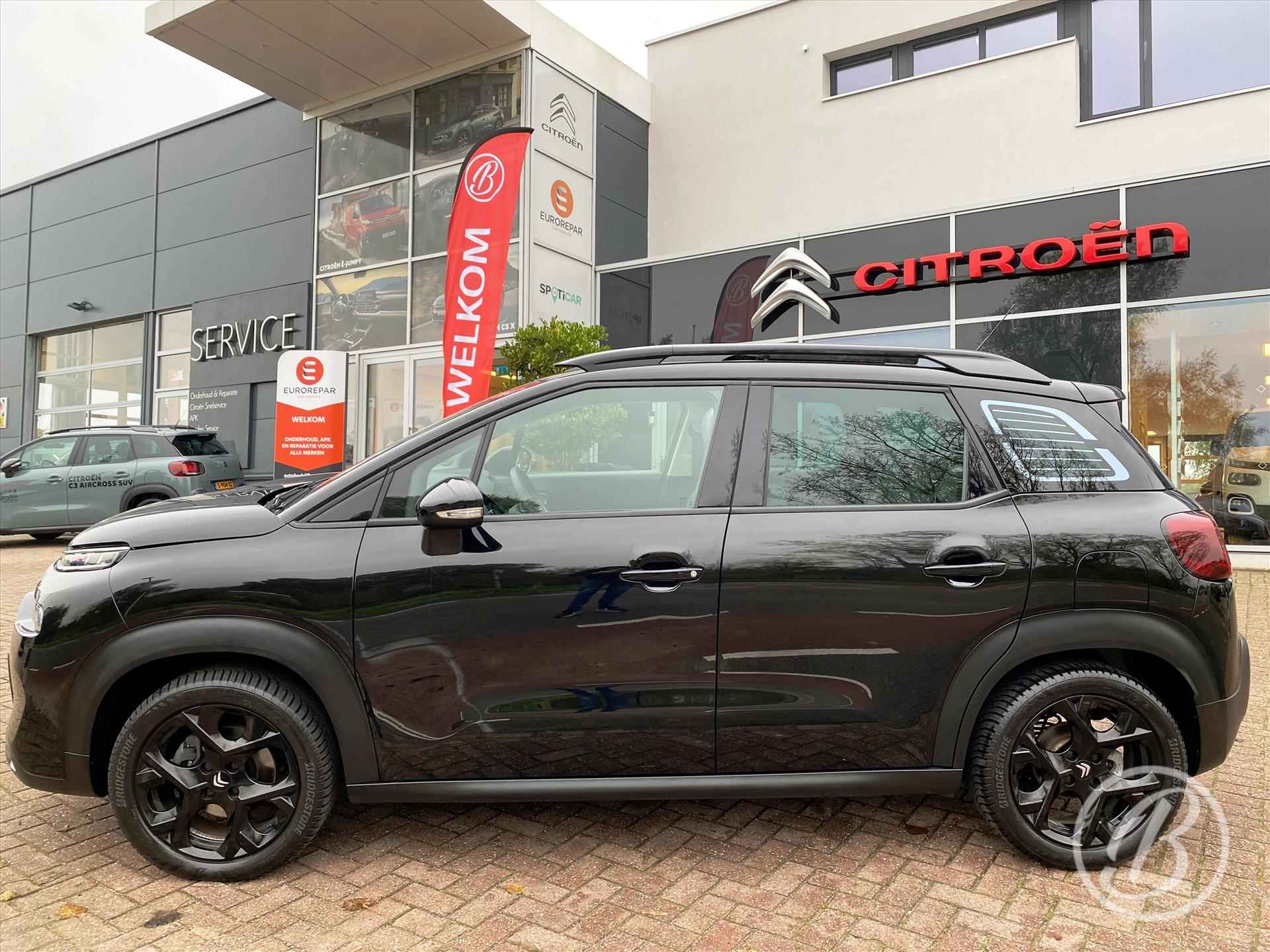 CITROEN C3 Aircross 1.2 130pk EAT6 Automaat Shine Pack | panoramadak, camera, navigatie, dab, apple, android, 17 inch velgen, keyless, verwarmde voorstoelen - 3/68