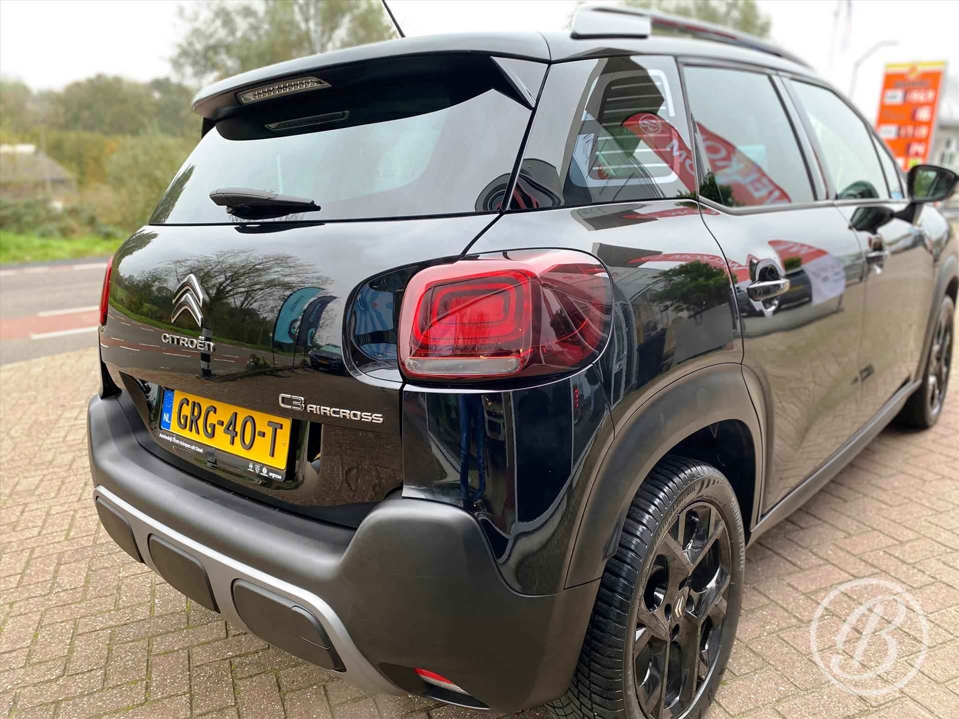 CITROEN C3 Aircross 1.2 130pk EAT6 Automaat Shine Pack | panoramadak, camera, navigatie, dab, apple, android, 17 inch velgen, keyless, verwarmde voorstoelen - 45/68