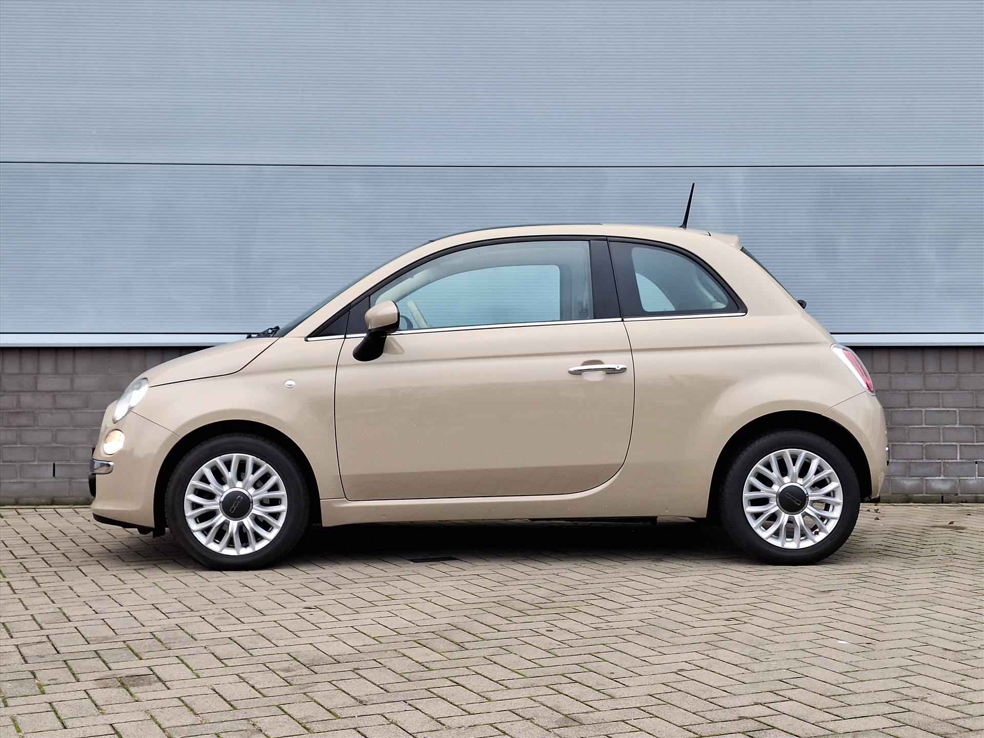 FIAT 500 TWIN AIR 85 Lounge | Parkeersensoren | Spraakbediening | Radio | Panorama Dak - 3/34