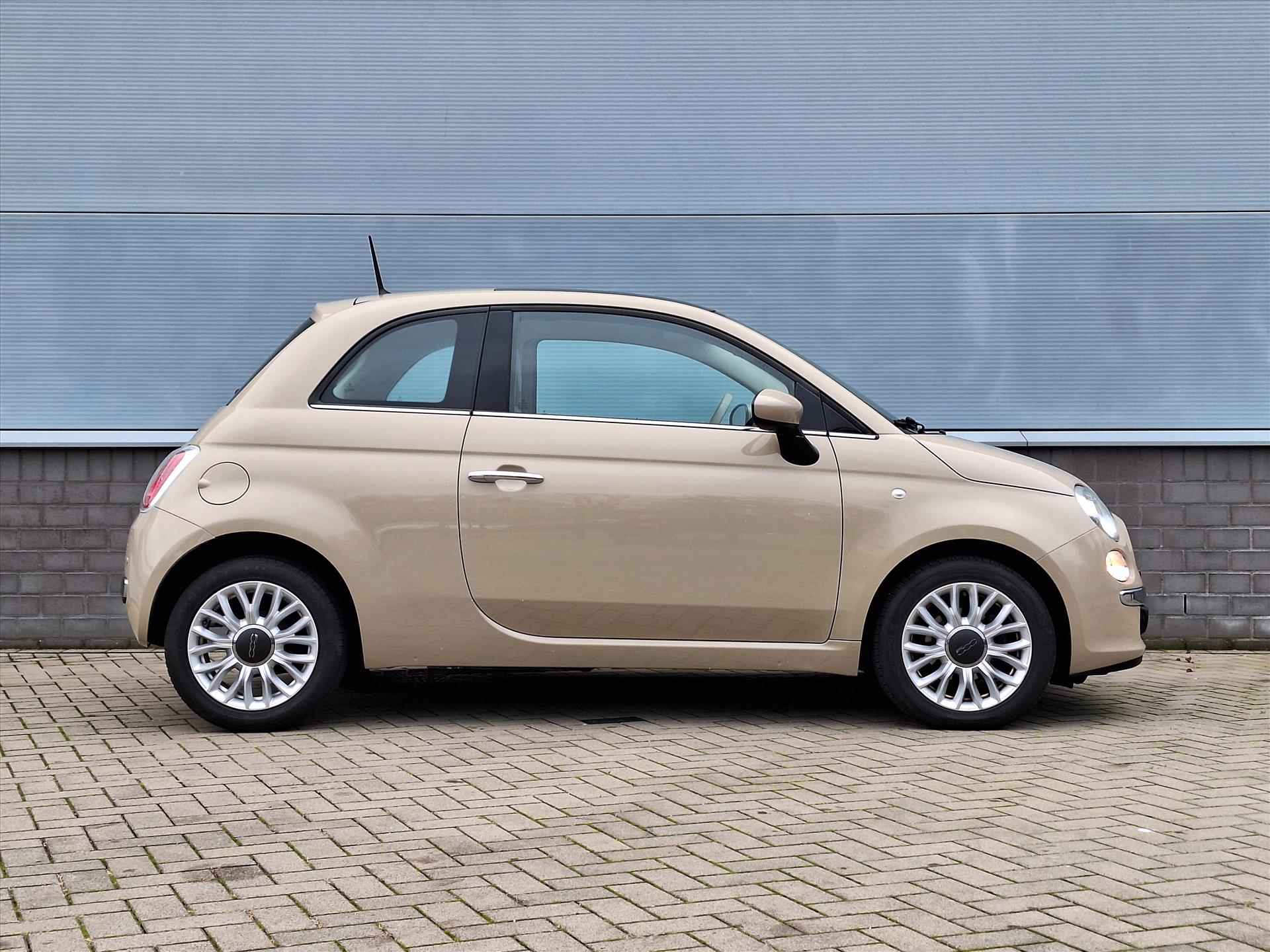 FIAT 500 TWIN AIR 85 Lounge | Parkeersensoren | Spraakbediening | Radio | Panorama Dak - 4/34