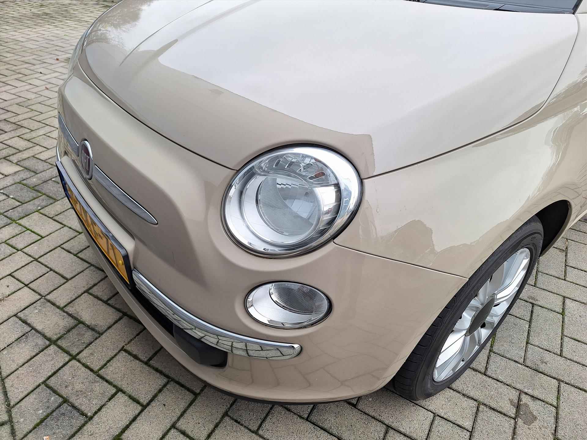 FIAT 500 TWIN AIR 85 Lounge | Parkeersensoren | Spraakbediening | Radio | Panorama Dak - 10/34