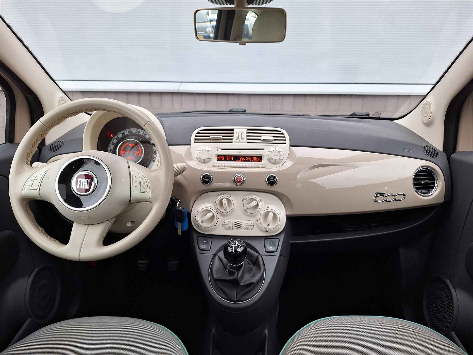 FIAT 500 TWIN AIR 85 Lounge | Parkeersensoren | Spraakbediening | Radio | Panorama Dak - 15/34