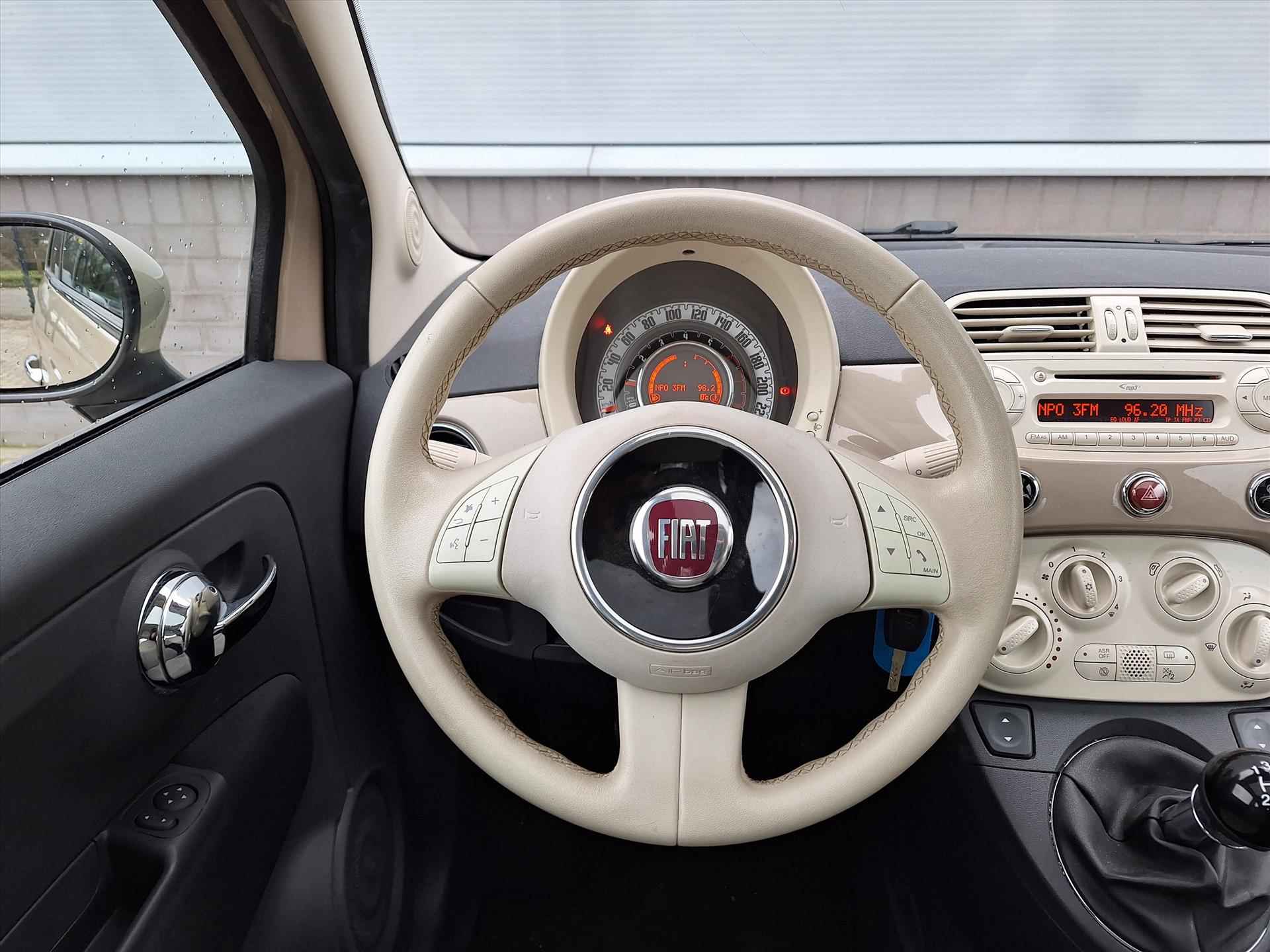 FIAT 500 TWIN AIR 85 Lounge | Parkeersensoren | Spraakbediening | Radio | Panorama Dak - 23/34