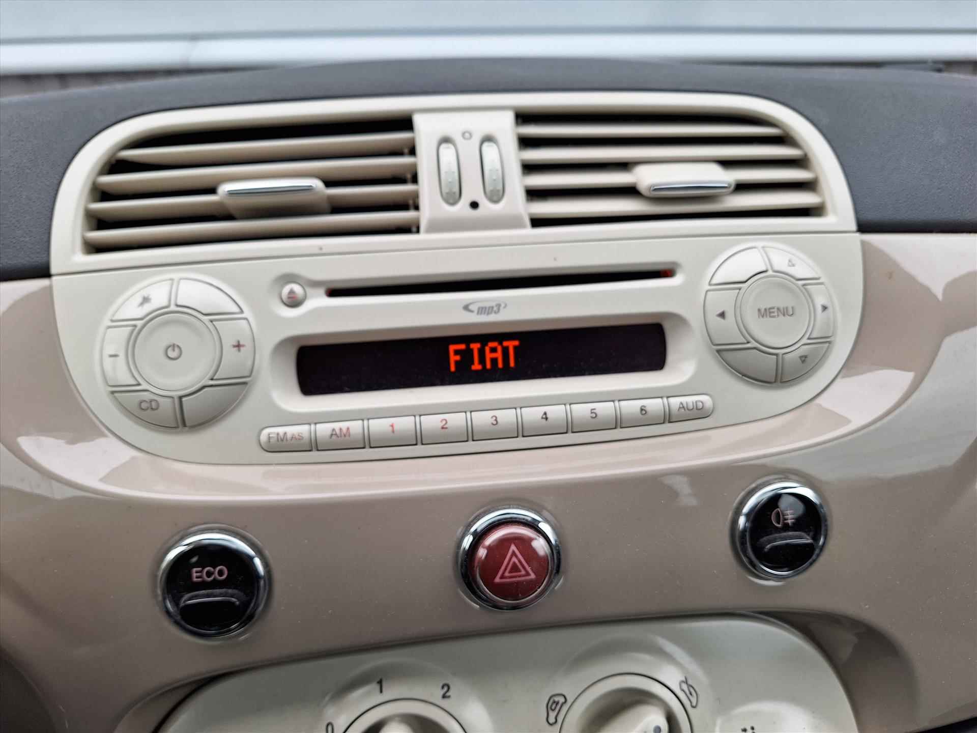 FIAT 500 TWIN AIR 85 Lounge | Parkeersensoren | Spraakbediening | Radio | Panorama Dak - 27/34