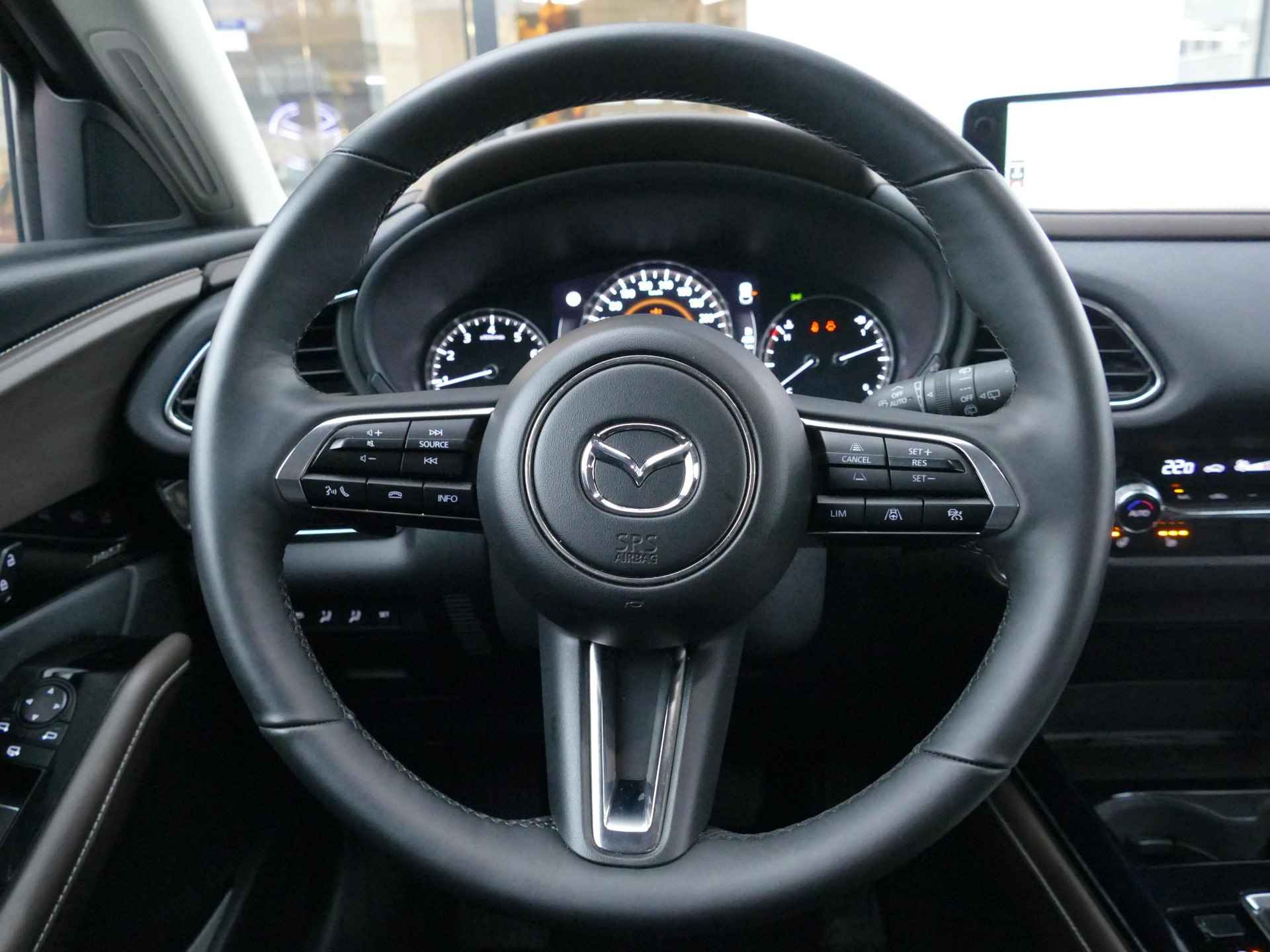 Mazda CX-30 2.0 e-SkyActiv-X M Hybrid Exclusive-line | AUTOMAAT | 360 View | Leder | RIJKLAARPRIJS! - 9/33