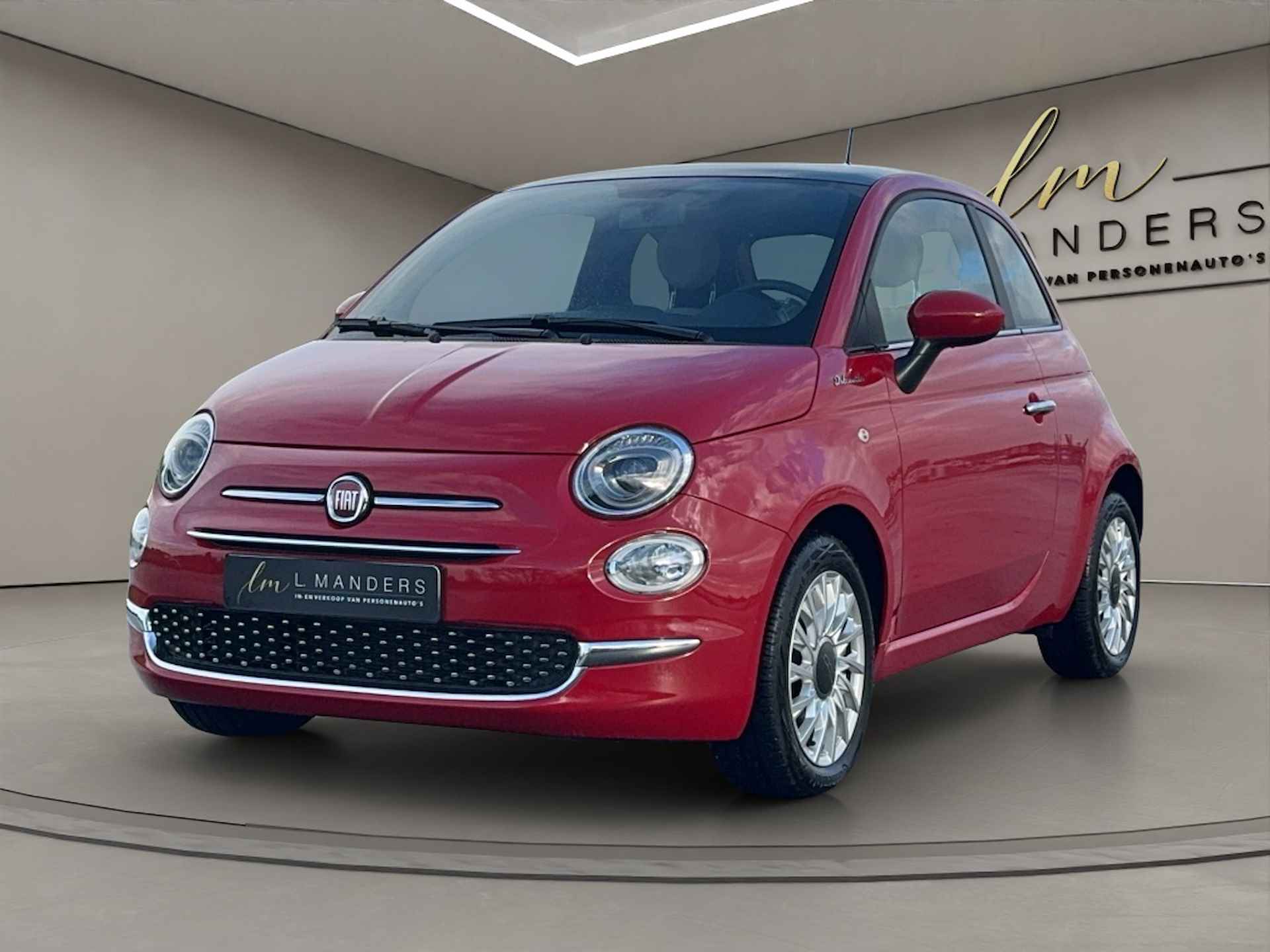 Fiat 500 1.0 Hybrid Dolcevita 2023 ROOD | Panoramadak | Airco | Apple Car - 4/22