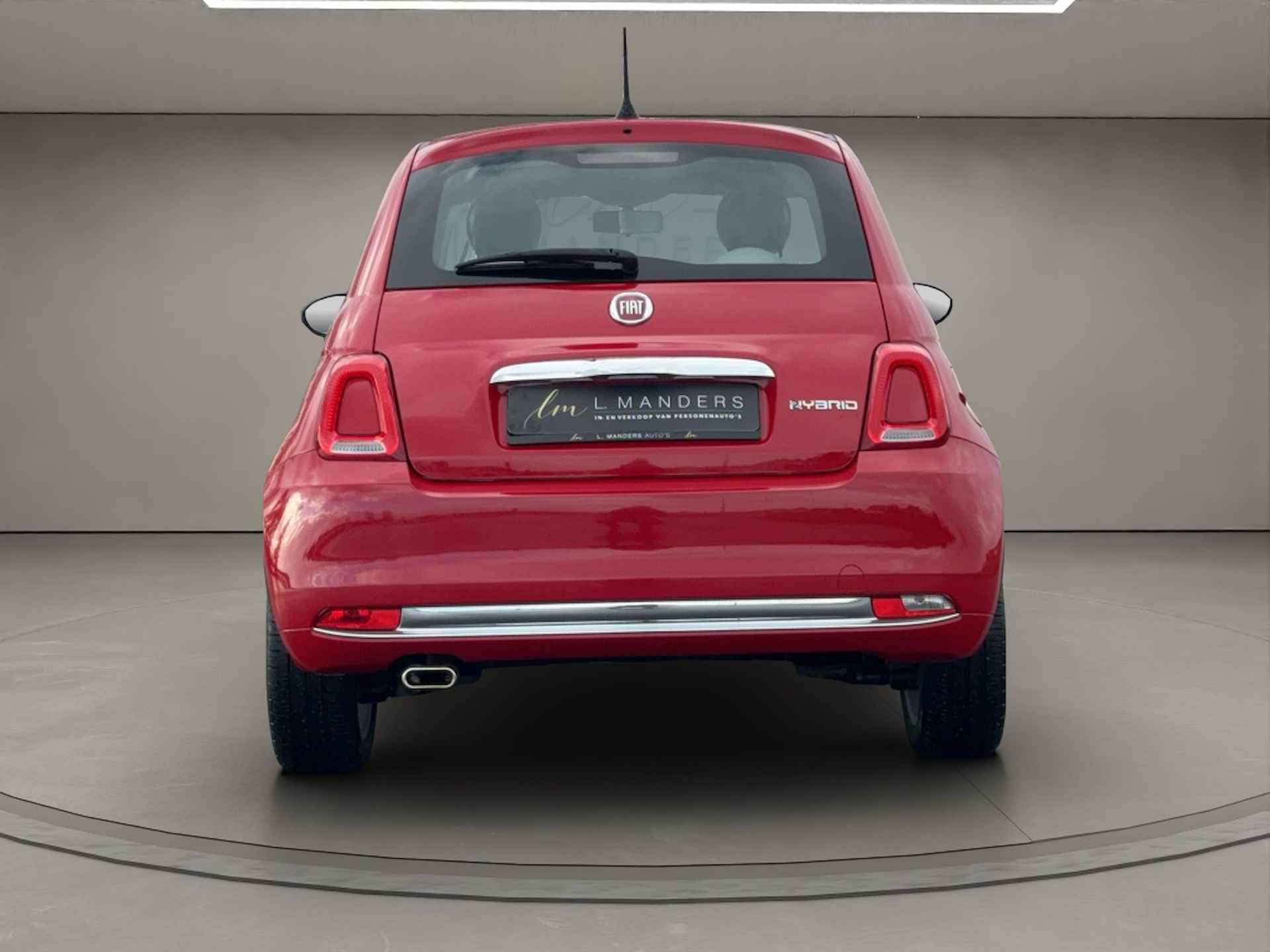 Fiat 500 1.0 Hybrid Dolcevita 2023 ROOD | Panoramadak | Airco | Apple Car - 9/22