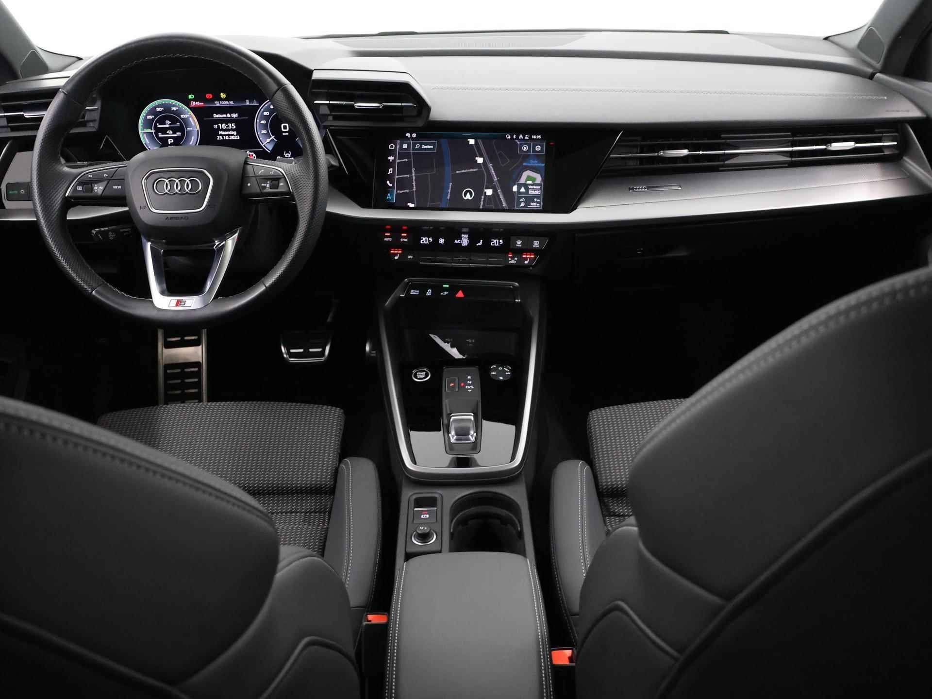 Audi A3 Sportback 40 TFSI S-line E Edition | Phev | Panoramadak | Virtual Cockpit | Navigatie | Adaptieve Cruise Control | Apple Carplay / Android Auto | Stoelverwarming | - 9/51