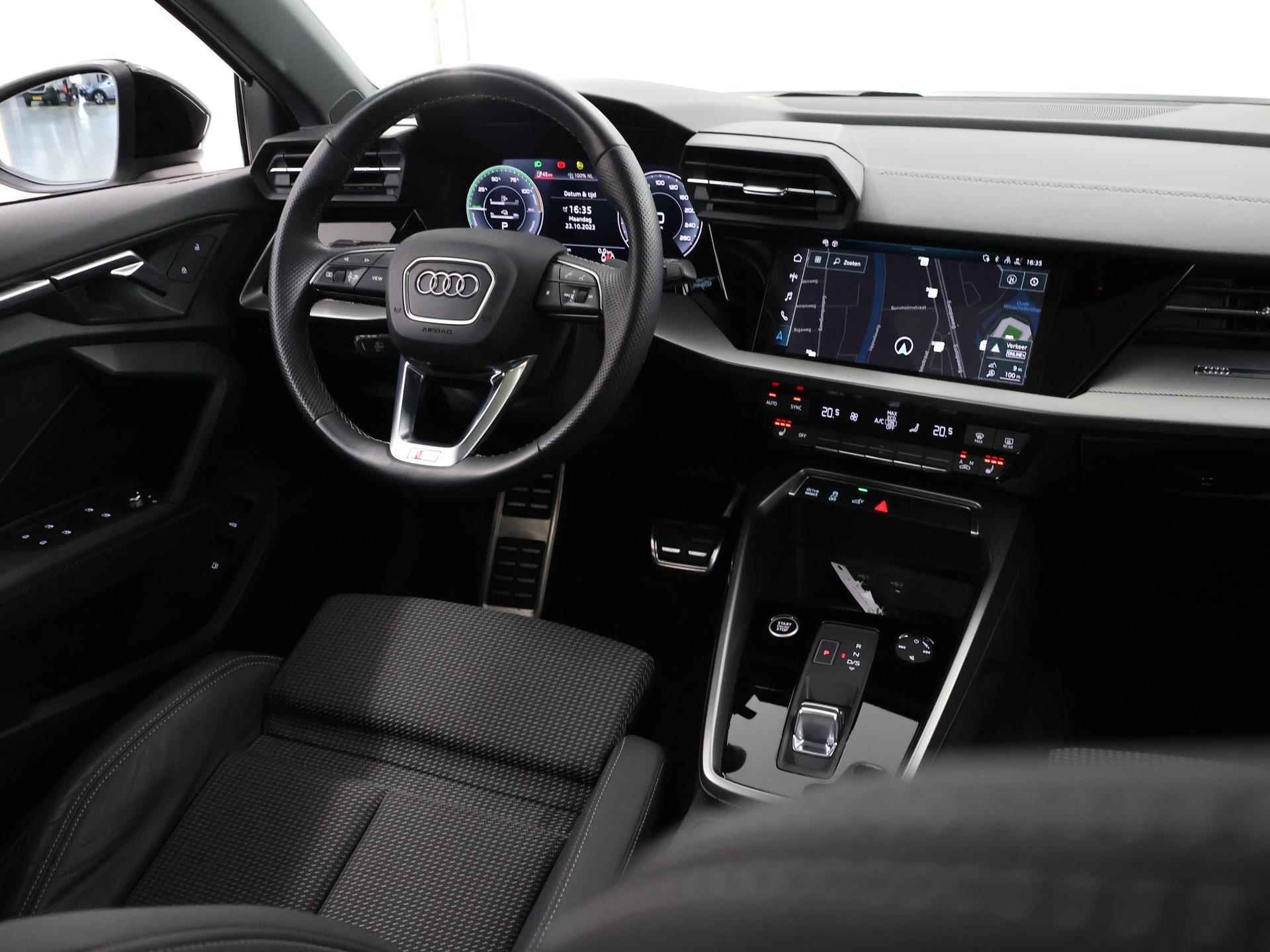 Audi A3 Sportback 40 TFSI S-line E Edition | Phev | Panoramadak | Virtual Cockpit | Navigatie | Adaptieve Cruise Control | Apple Carplay / Android Auto | Stoelverwarming | - 10/51