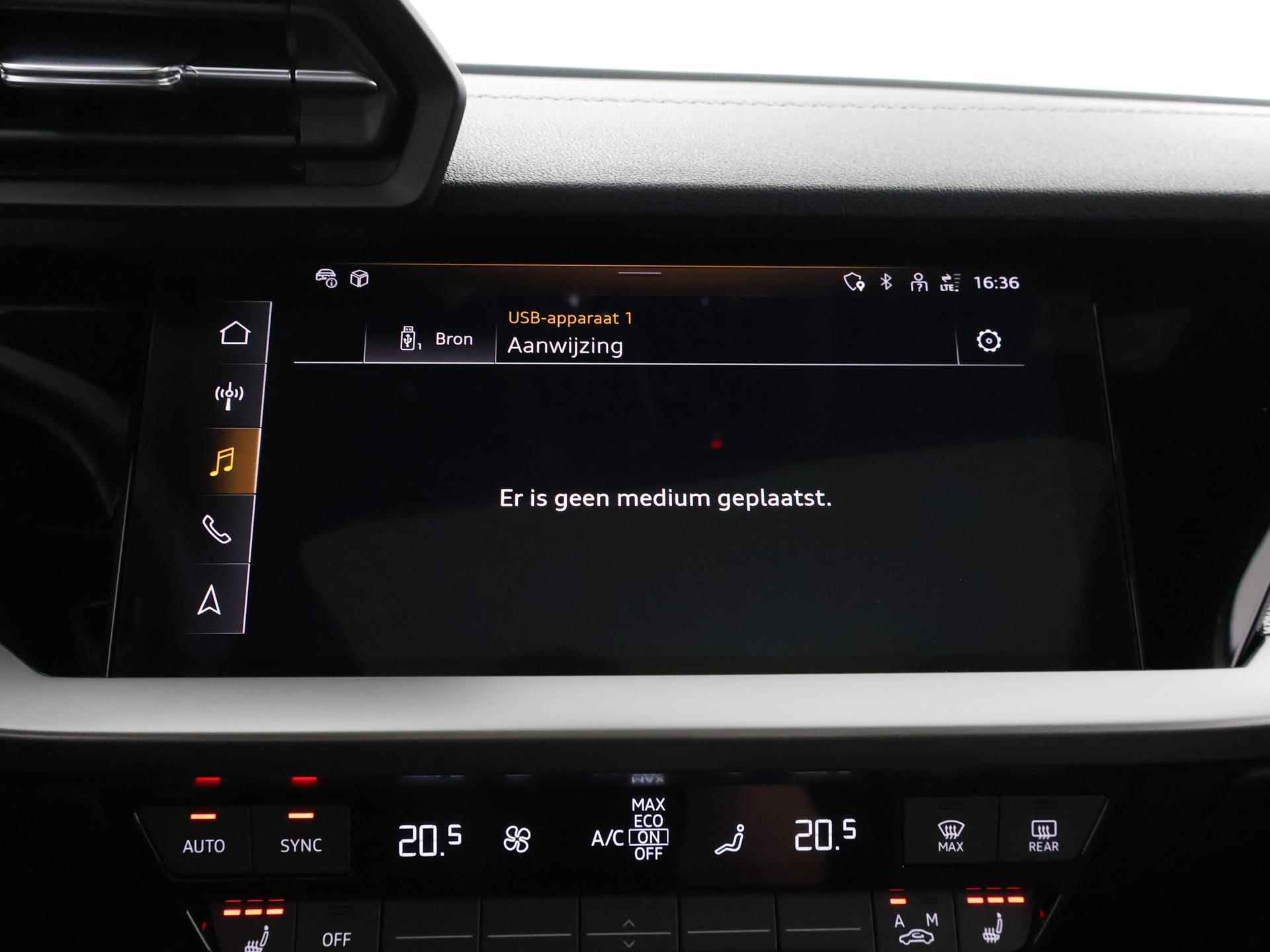 Audi A3 Sportback 40 TFSI S-line E Edition | Phev | Panoramadak | Virtual Cockpit | Navigatie | Adaptieve Cruise Control | Apple Carplay / Android Auto | Stoelverwarming | - 16/51