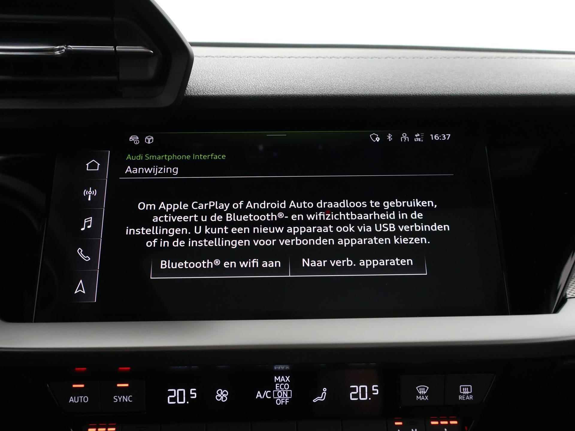 Audi A3 Sportback 40 TFSI S-line E Edition | Phev | Panoramadak | Virtual Cockpit | Navigatie | Adaptieve Cruise Control | Apple Carplay / Android Auto | Stoelverwarming | - 21/51