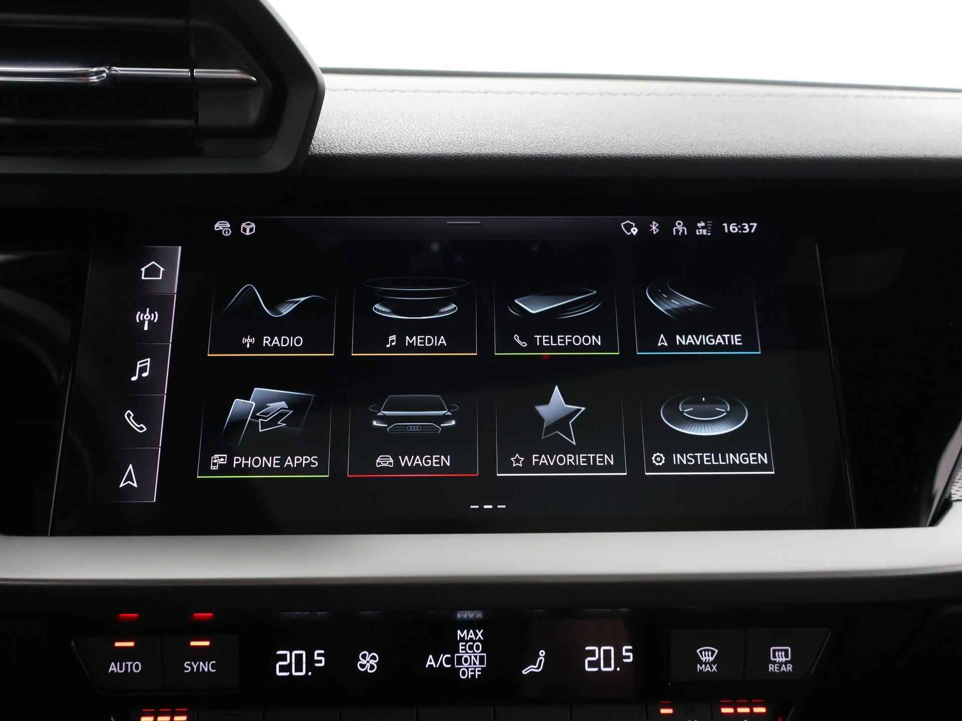Audi A3 Sportback 40 TFSI S-line E Edition | Phev | Panoramadak | Virtual Cockpit | Navigatie | Adaptieve Cruise Control | Apple Carplay / Android Auto | Stoelverwarming | - 22/51