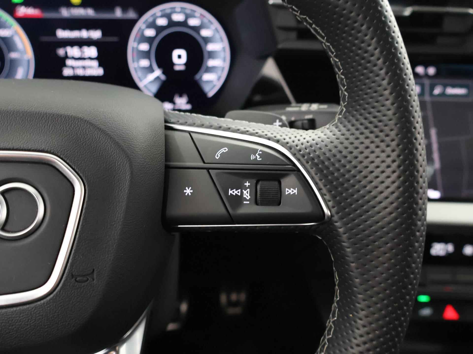 Audi A3 Sportback 40 TFSI S-line E Edition | Phev | Panoramadak | Virtual Cockpit | Navigatie | Adaptieve Cruise Control | Apple Carplay / Android Auto | Stoelverwarming | - 36/51
