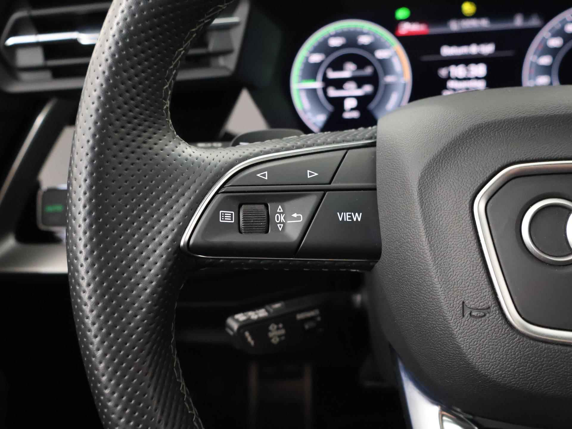 Audi A3 Sportback 40 TFSI S-line E Edition | Phev | Panoramadak | Virtual Cockpit | Navigatie | Adaptieve Cruise Control | Apple Carplay / Android Auto | Stoelverwarming | - 38/51
