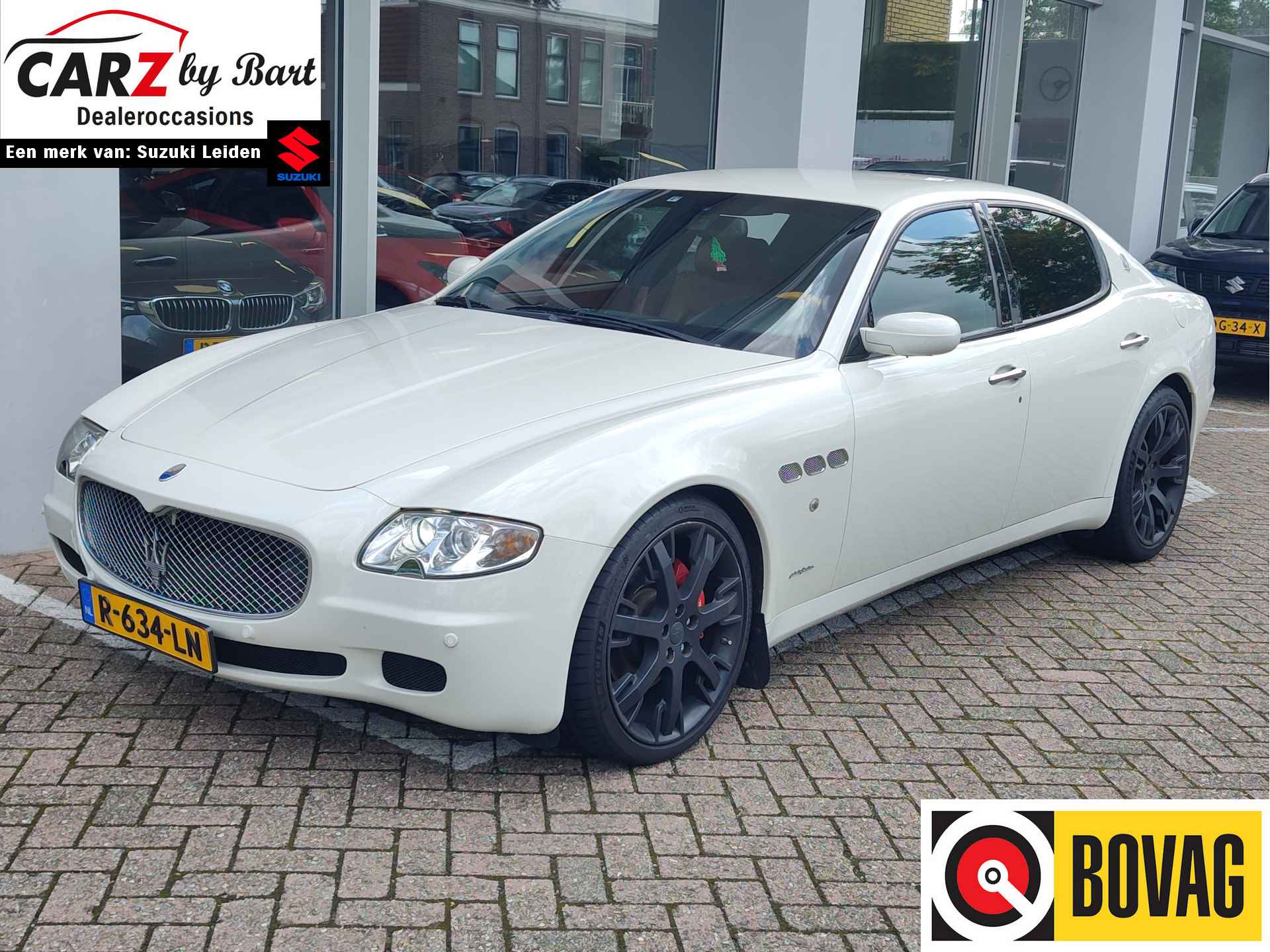 Maserati Quattroporte 4.2 V8 ZF EXECUTIVE GT AUTOMAAT Houtinleg | Stoelkoeling | TV | Rood leder - 1/16