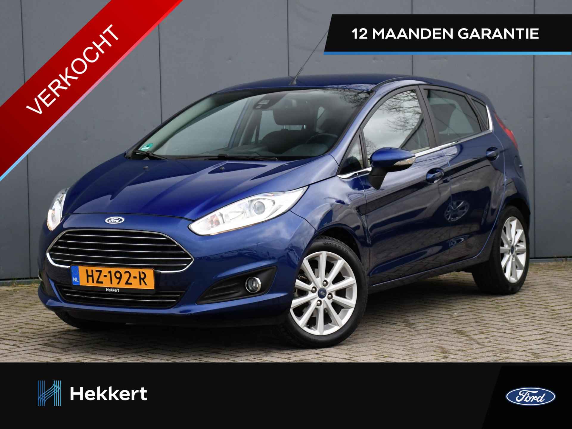 Ford Fiesta Titanium 1.0 EcoBoost 100pk CRUISE.C | NAVI | CLIMA | 16''LM | QUICK CLEAR | PDC ACHTER