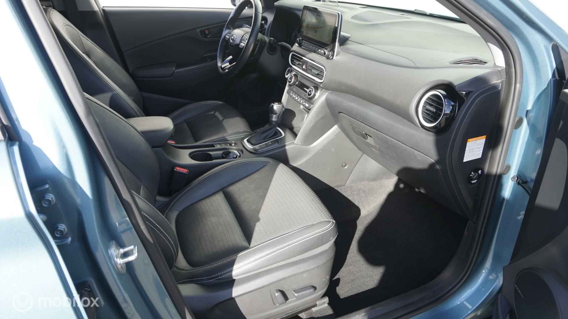 Hyundai Kona 1.6 GDI HEV Premium Elektr. bed. stoelen | Head-up | Leder | Adapt. Cruise Control - 10/36