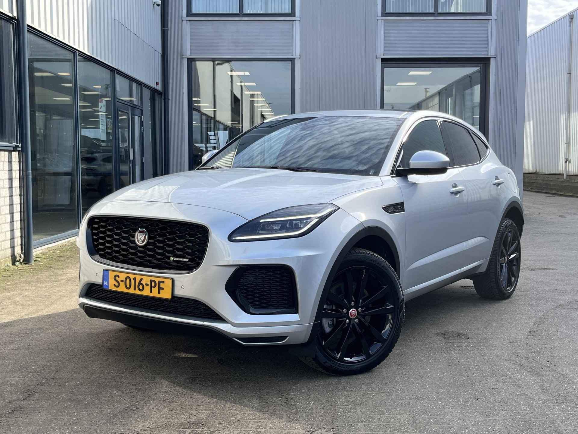 Jaguar E-PACE 1.5 P300e AWD R-Dynamic Black | NL Auto/1e Eig./Pano.Dak/Leder/20"/El.Wegklapbare Trekhaak - 101/113