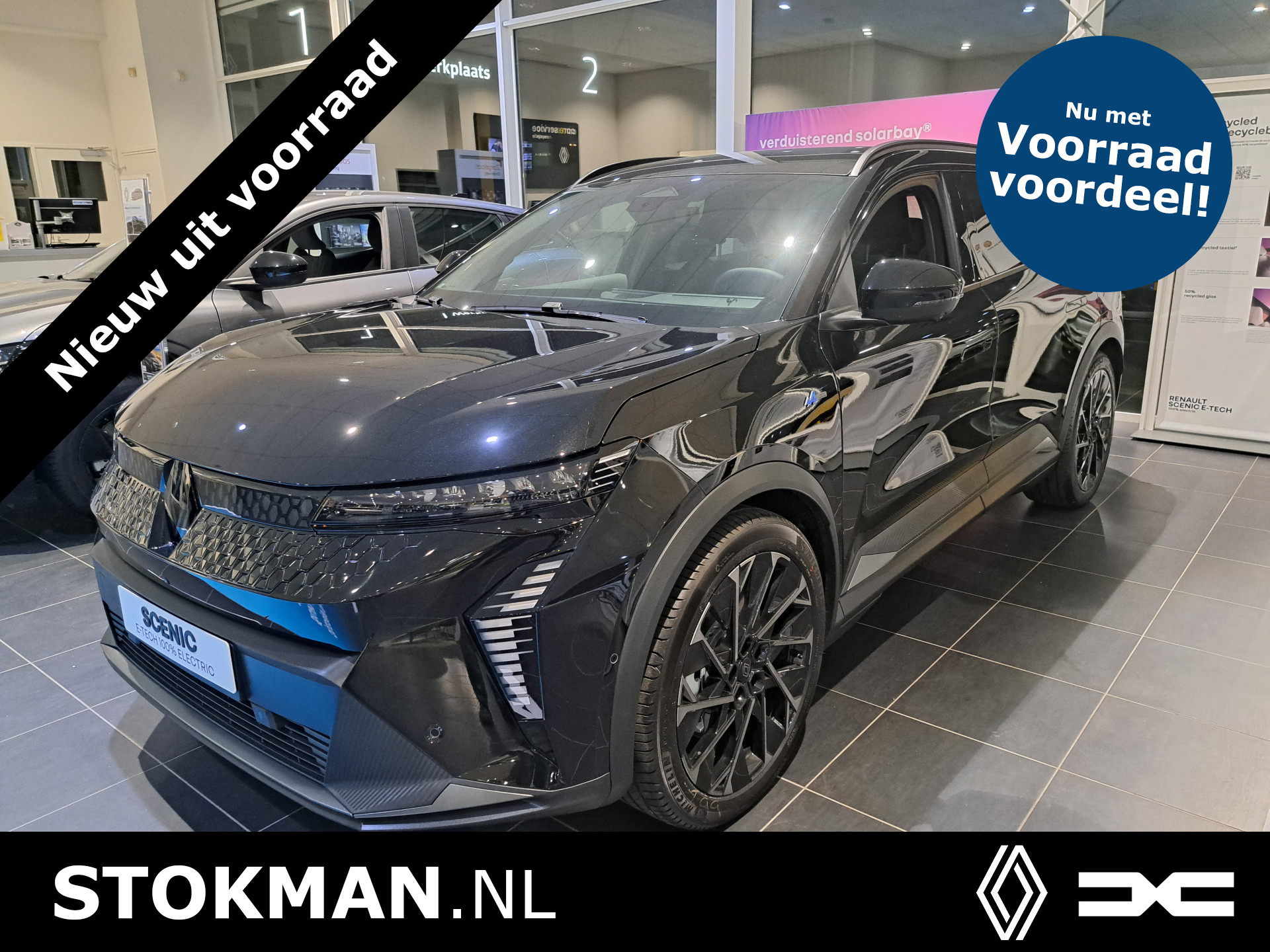 Renault Scénic E-Tech EV87 long range esprit Alpine | Solar Bay glazen dak | Harman Kardon geluid | 306 camera | UIT VOORRAAD LEVERBAAR ! |