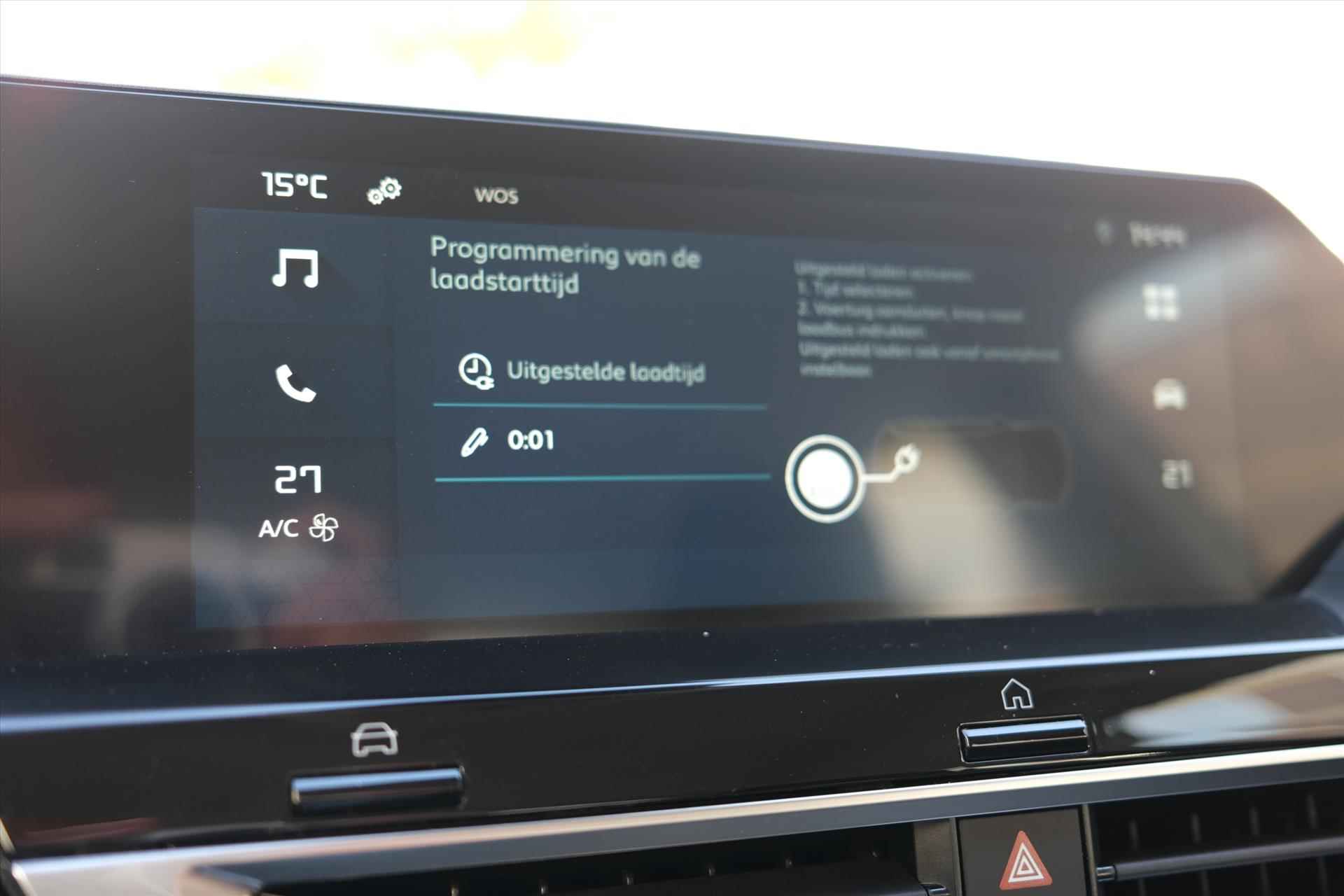 CITROEN ë-C4 100% Elektrisch Draadloos AndroidAuto/Carplay | Camera | 18" - 37/52