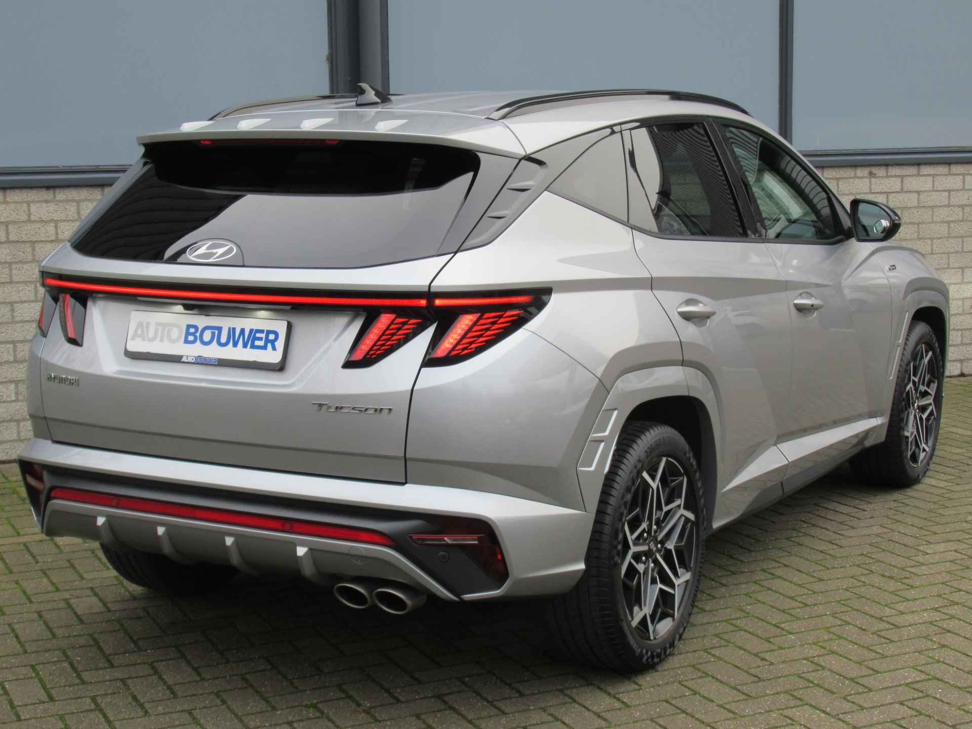 Hyundai Tucson 1.6 T-GDI MHEV N Line 2e eigen | dealer onderh | N-Line | stand kachel | 1650 KG tr.gewicht - 15/32