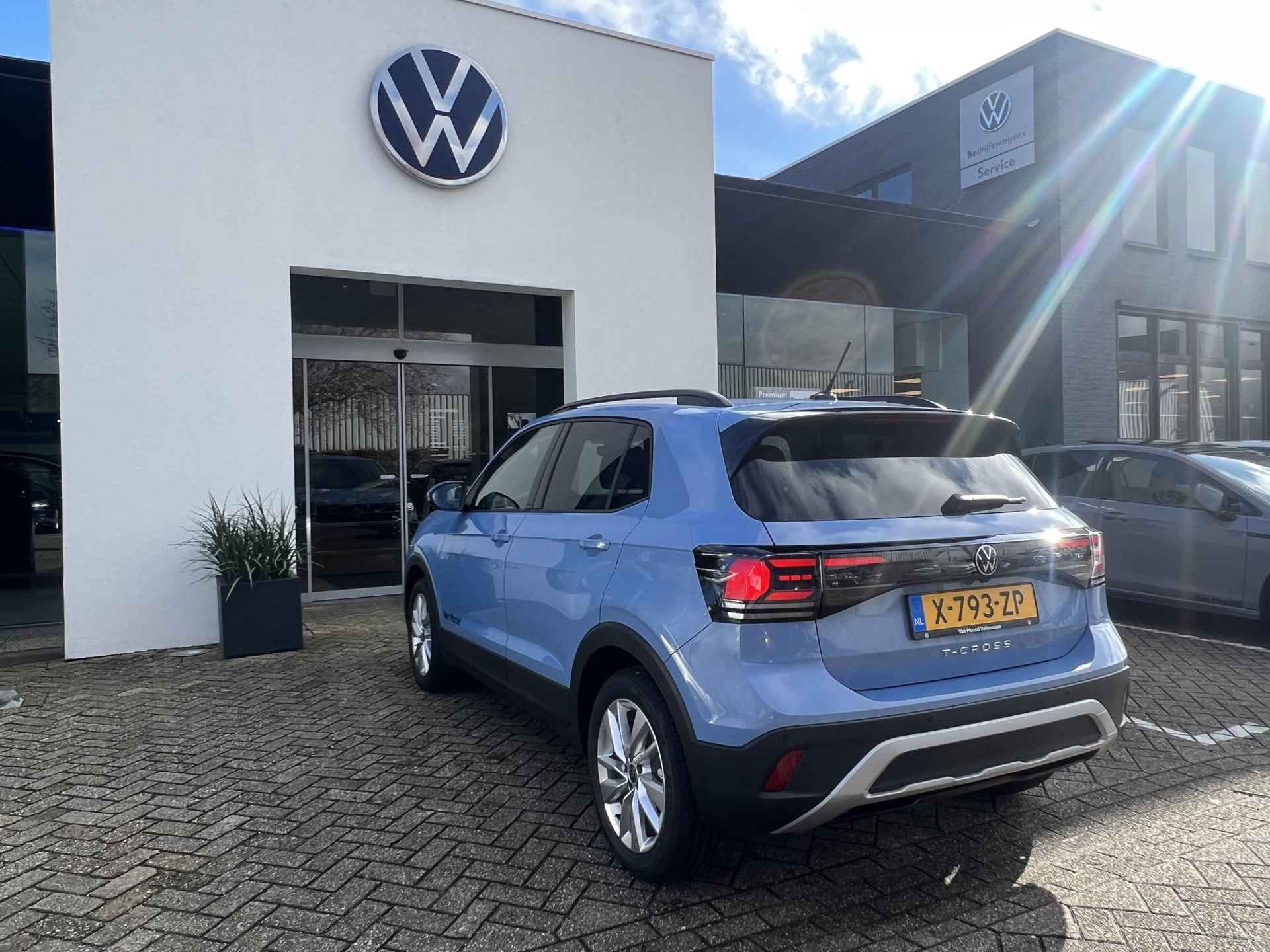 Volkswagen T-Cross 1.0 TSI Life Edition 110 PK Automaat | Camera | Apple Carplay | Android Auto | Stoelverwarming | Climate control | Keyless access | Navigatie | Parkeersensoren | - 7/15