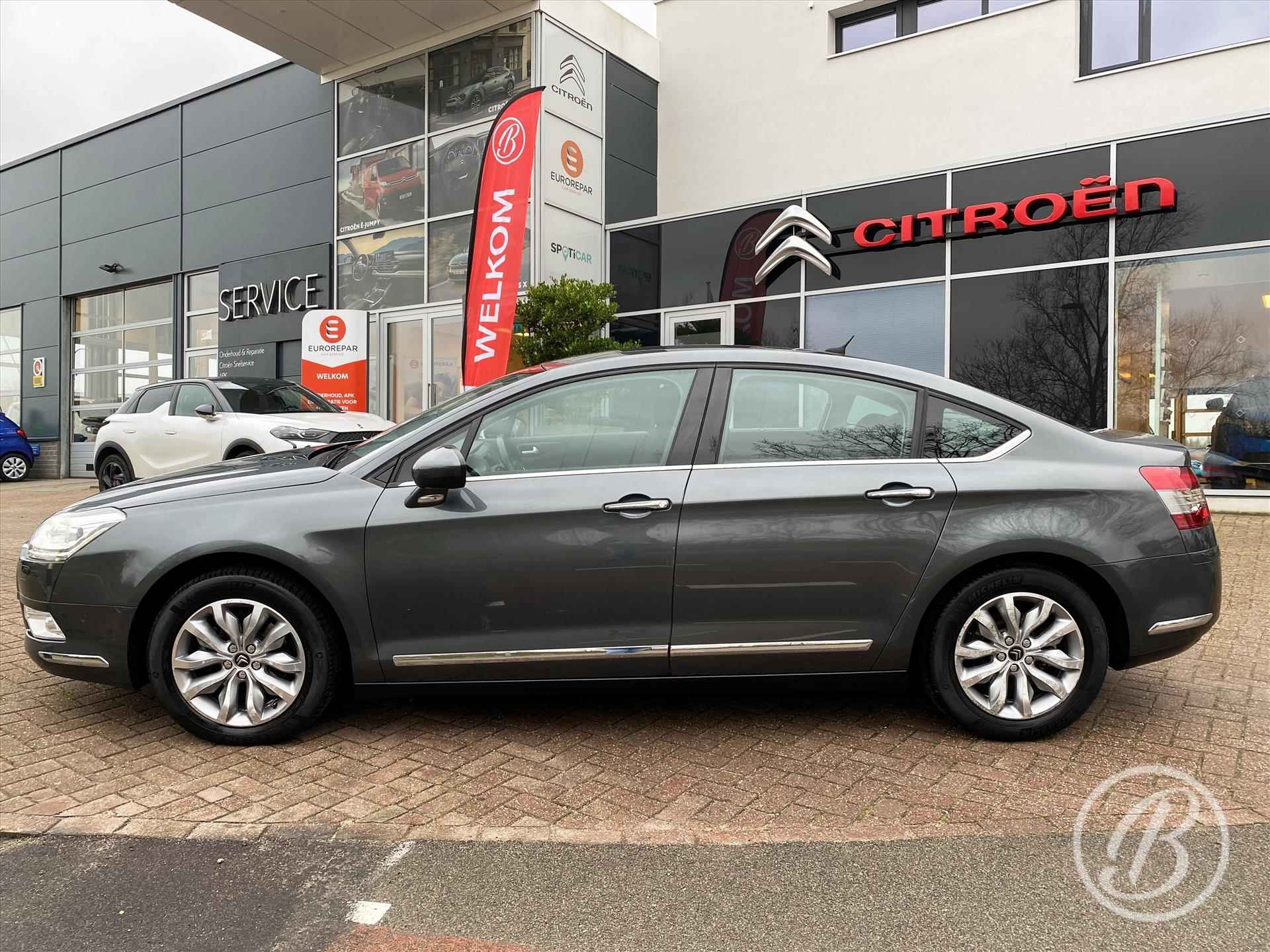 Citroen C5 1.6 155pk Collection Hydractive Veersysteem Sedan | trekhaak, parkeersensoren voor en achtre, navigatie, bluetooth, 17 inch velgen, climate- en cruise - 3/56