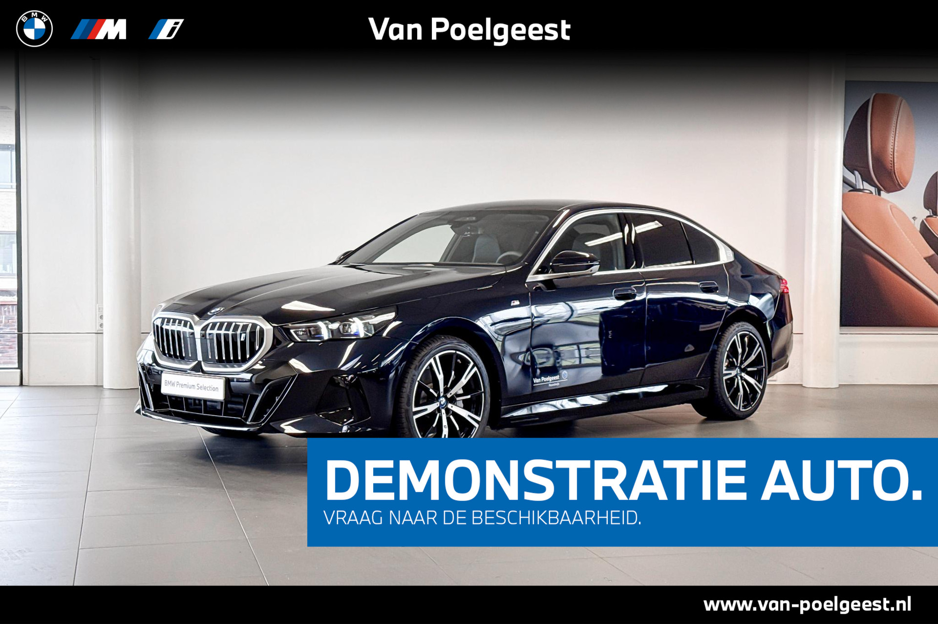 BMW i5 Sedan eDrive40 84 kWh | M Sport | Glazen Panoramadak | Harman Kardon | Trekhaak |