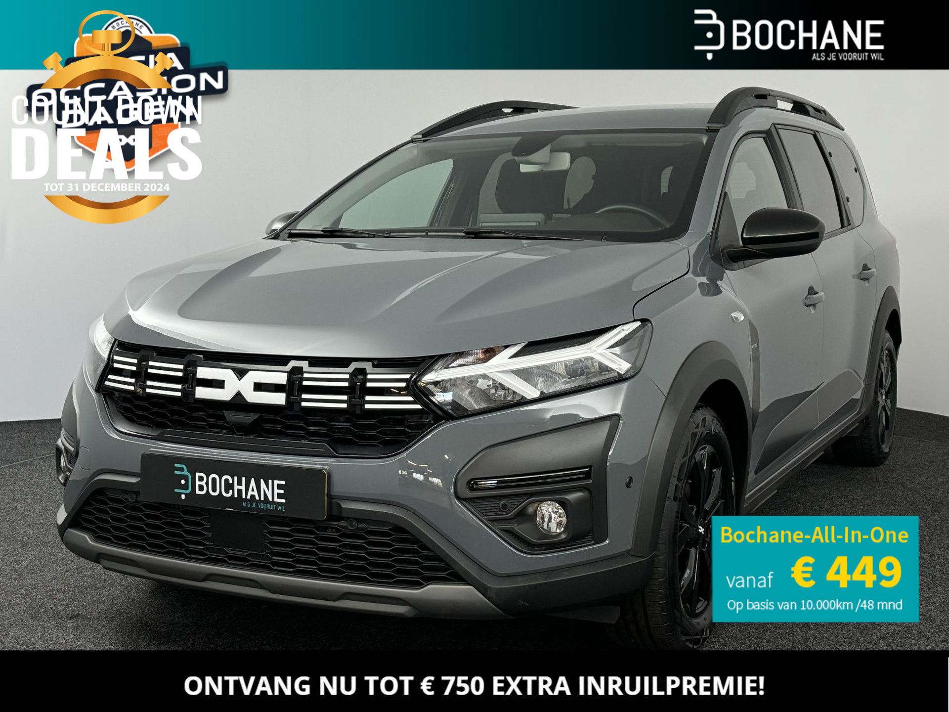 Dacia Jogger 1.0 TCe 110 Extreme 7p. | 1e eigenaar + dealer onderhouden! | Navi | Clima | Cruise | PDC V+A + Camera | Apple Carplay/Android Auto