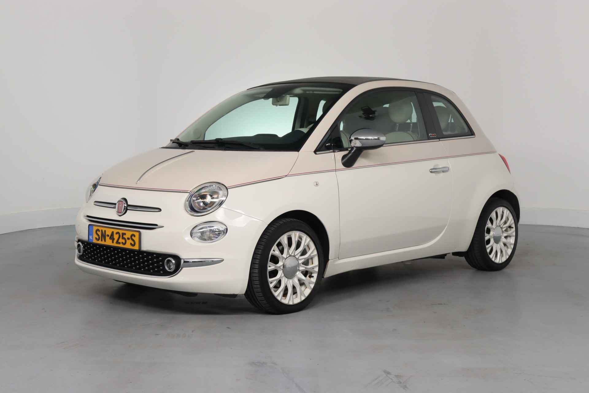 Fiat 500C 0.9 TwinAir Turbo 60th Anniversary | Automaat | Leder | Navi | Xenon | Cruise | DAB | Clima | Parkeersensoren | Lichtmetalen Vel - 2/34