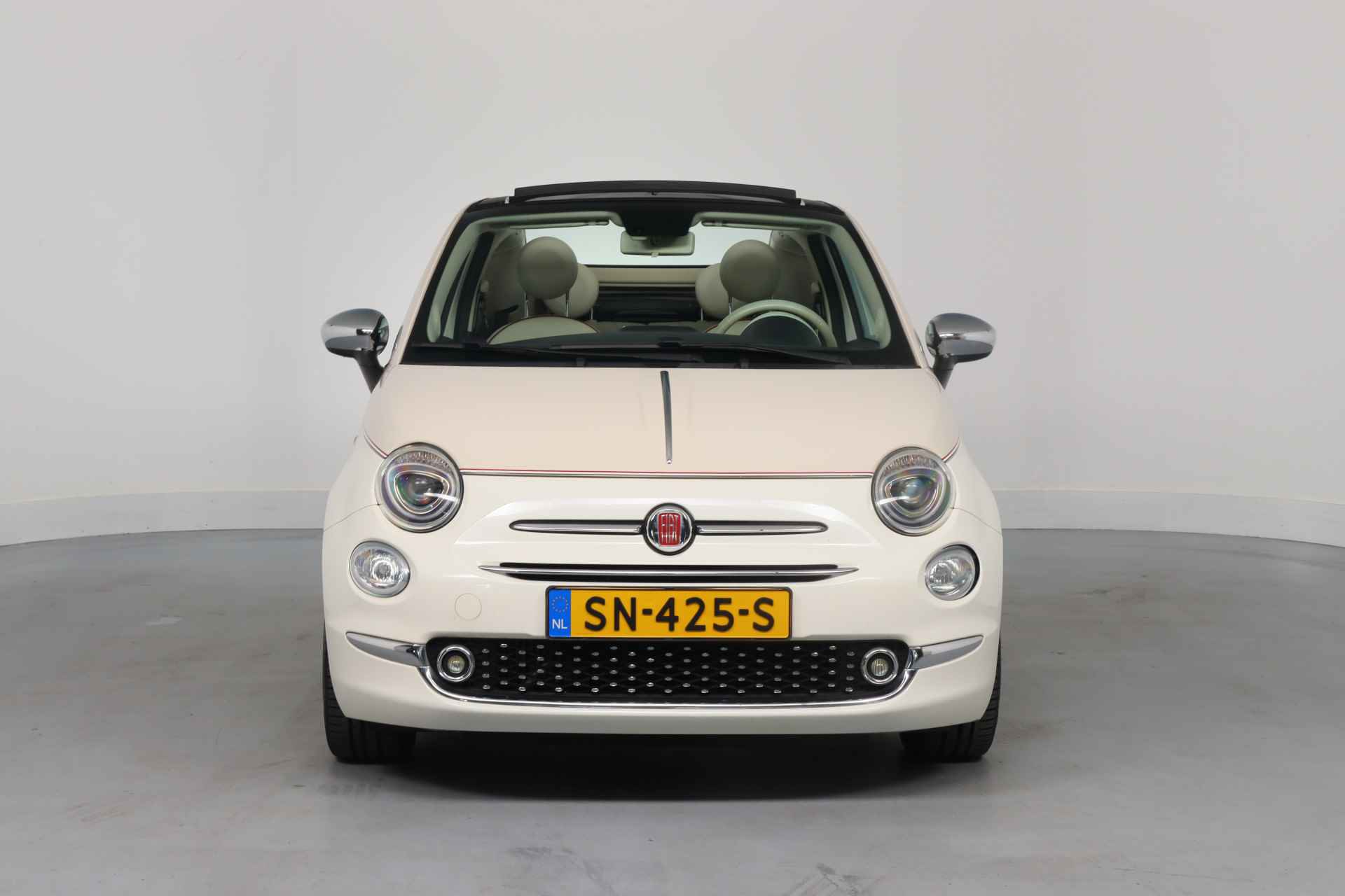 Fiat 500C 0.9 TwinAir Turbo 60th Anniversary | Automaat | Leder | Navi | Xenon | Cruise | DAB | Clima | Parkeersensoren | Lichtmetalen Vel - 6/34