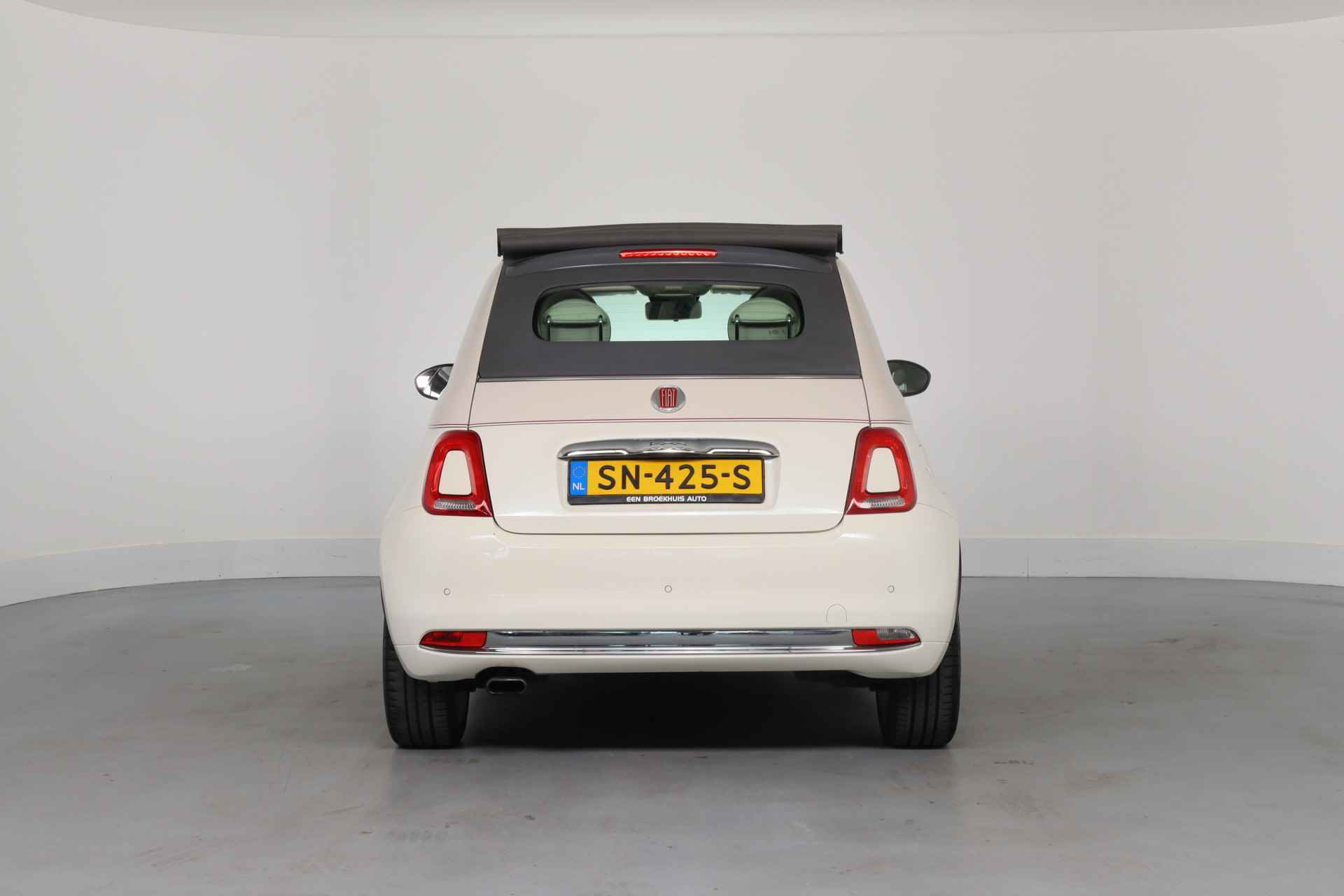 Fiat 500C 0.9 TwinAir Turbo 60th Anniversary | Automaat | Leder | Navi | Xenon | Cruise | DAB | Clima | Parkeersensoren | Lichtmetalen Vel - 20/34