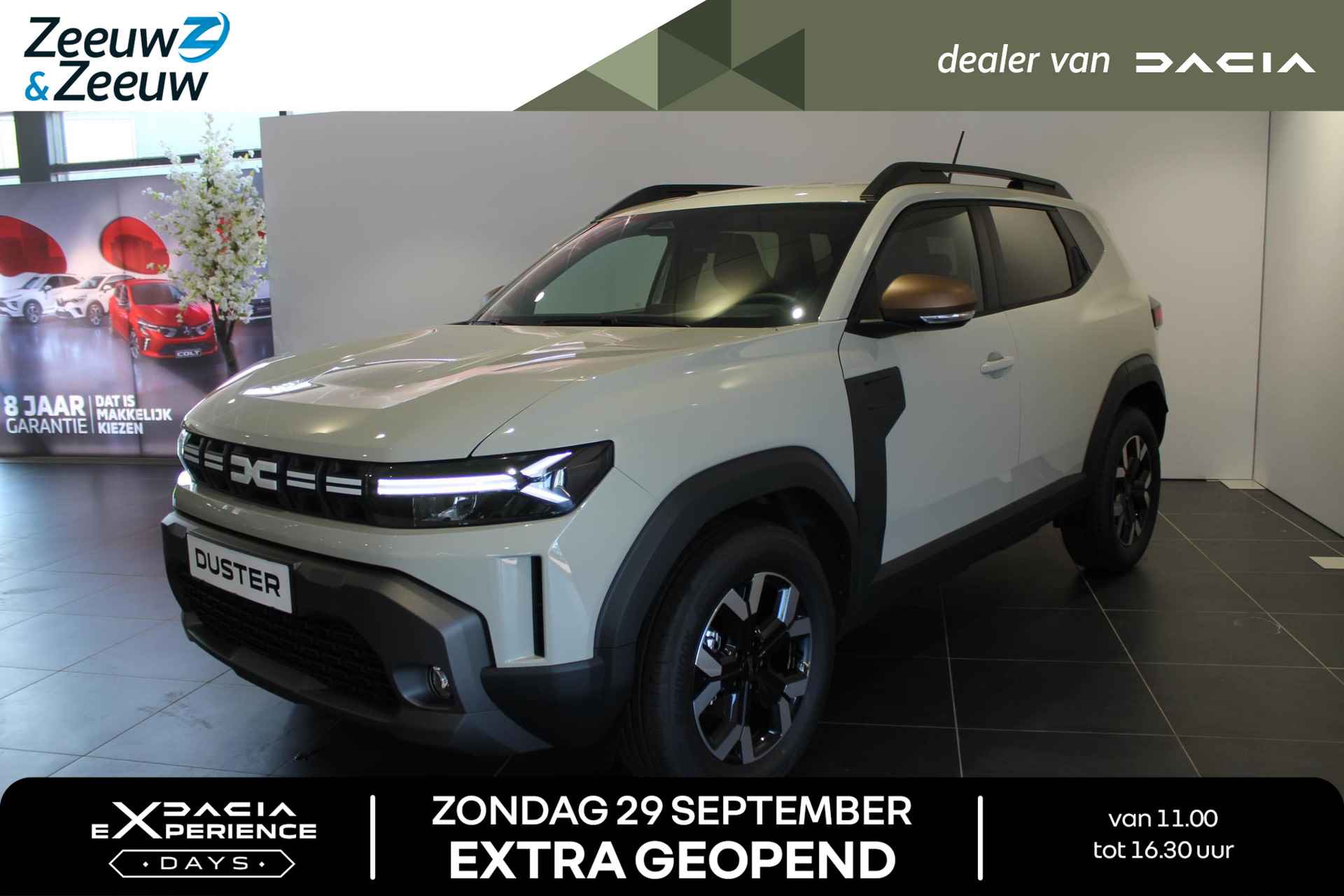 Dacia Duster 130 Tce Extreme | UIT VOORRAAD LEVERBAAR! | Profiteer nu van €500,- korting met de Dacia Experience Days | Stoelverwarming voorstoelen | Verwarmbaar stuur | Reservewiel (tot 80km/uur) - 1/16