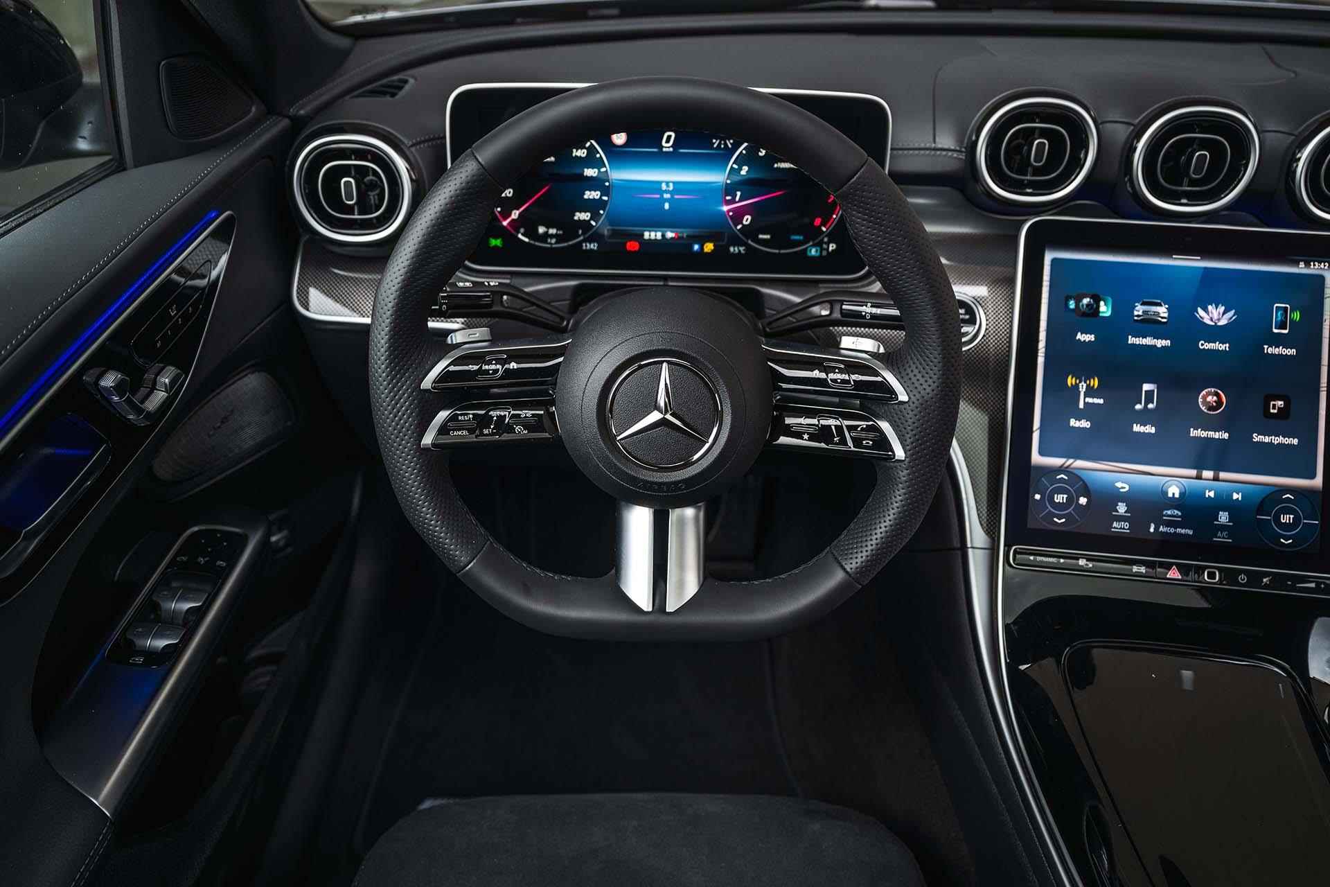 Mercedes-Benz C-klasse 180 AMG Line | Panorama-schuifdak | Achteruitrijcamera | Memory Pakket | Stoelverwarming | Sfeerverlichting - 5/30