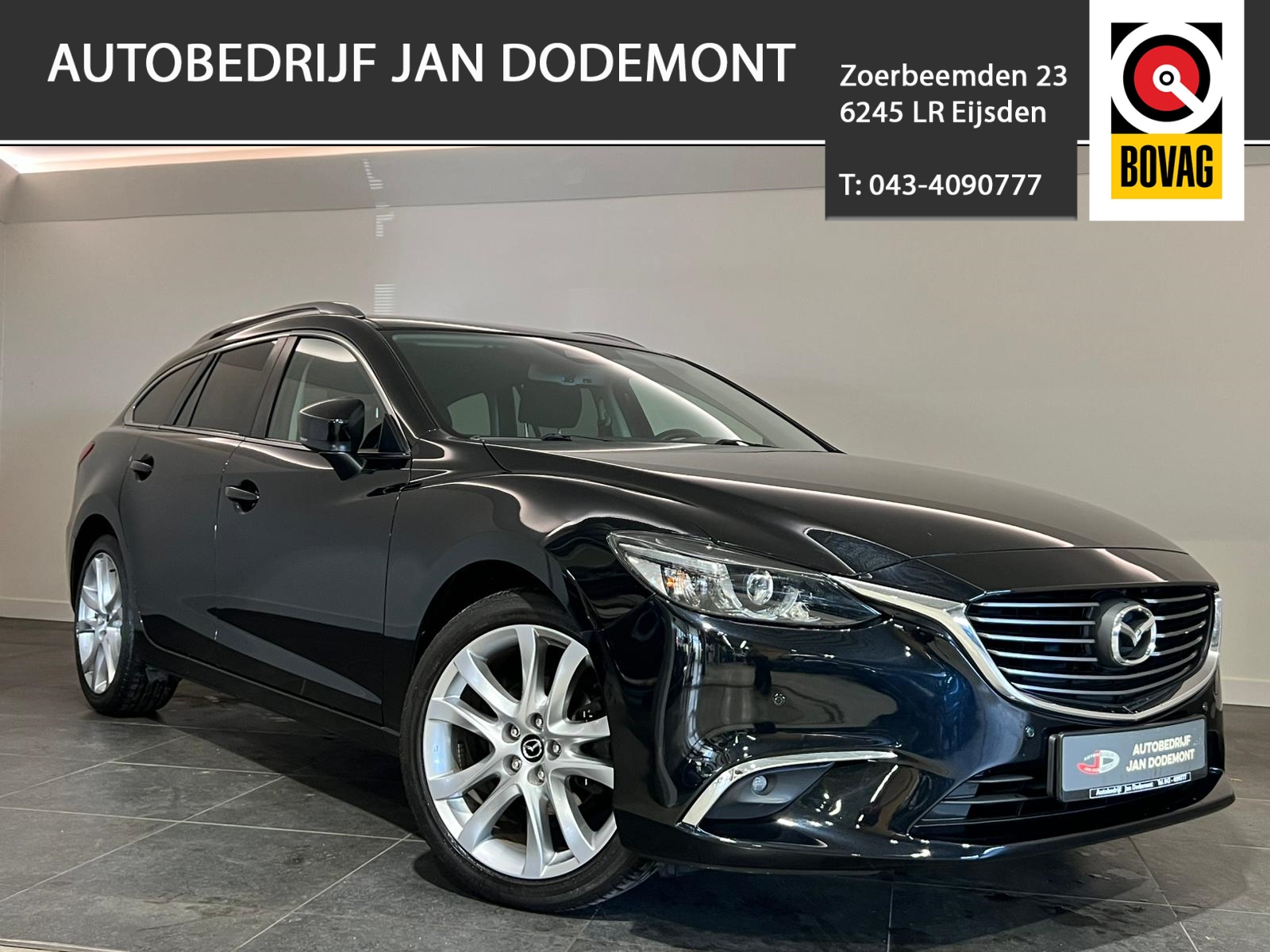 Mazda 6 Sportbreak 2.0 SKYACTIV-G 165PK BOSE Soundsytem / DAB+ / Navigatie / Cruise Control / Clima / 19 Inch LMV