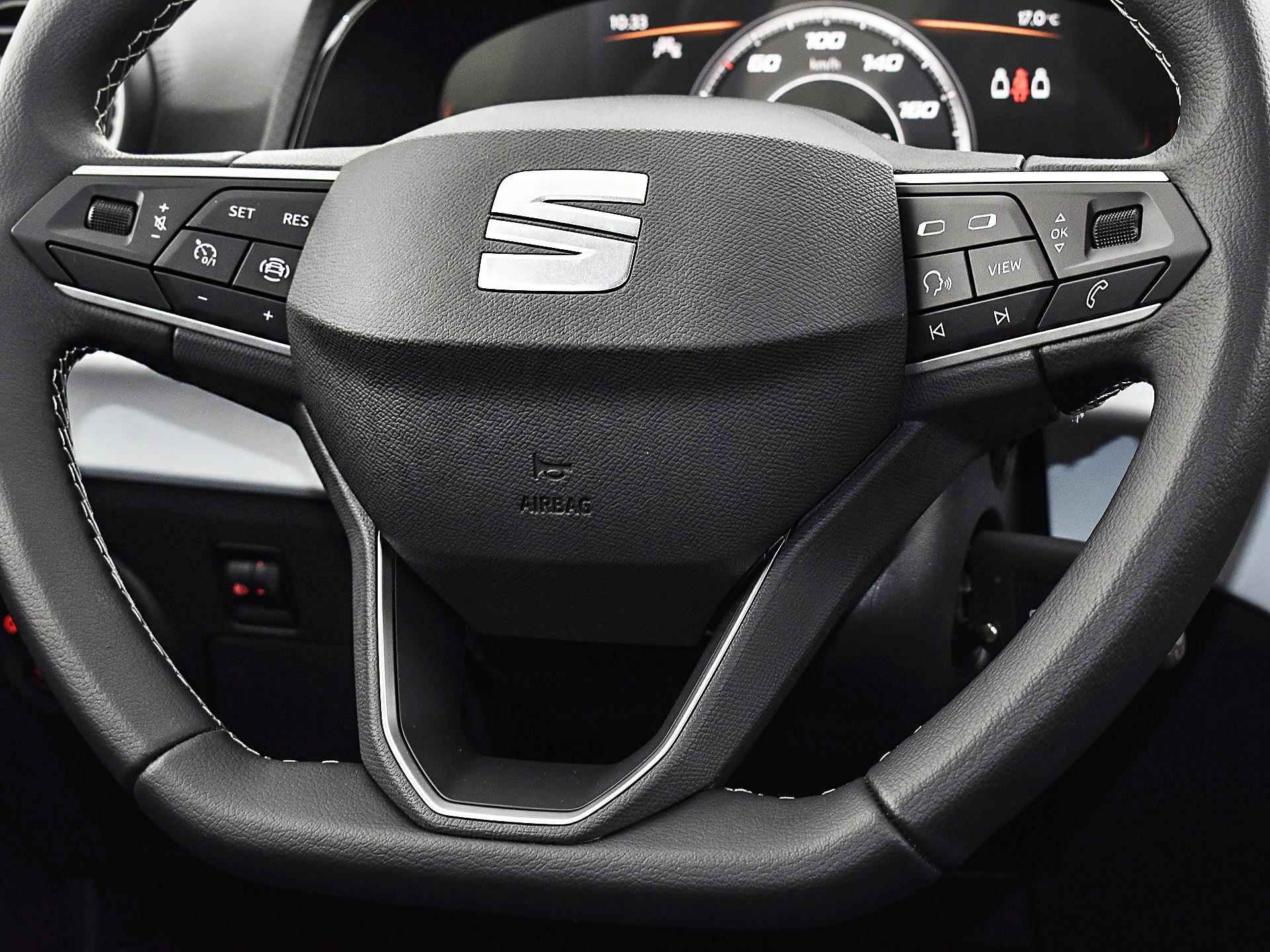 SEAT Ibiza Style 1.0 70 kW / 95 pk EcoTSI Hatchback 5 deurs | Apple Carplay | Lichtmetalen velgen | Parkeersensoren | Privatelease 389,- | 1000,- Euro extra inruilbonus - 23/32
