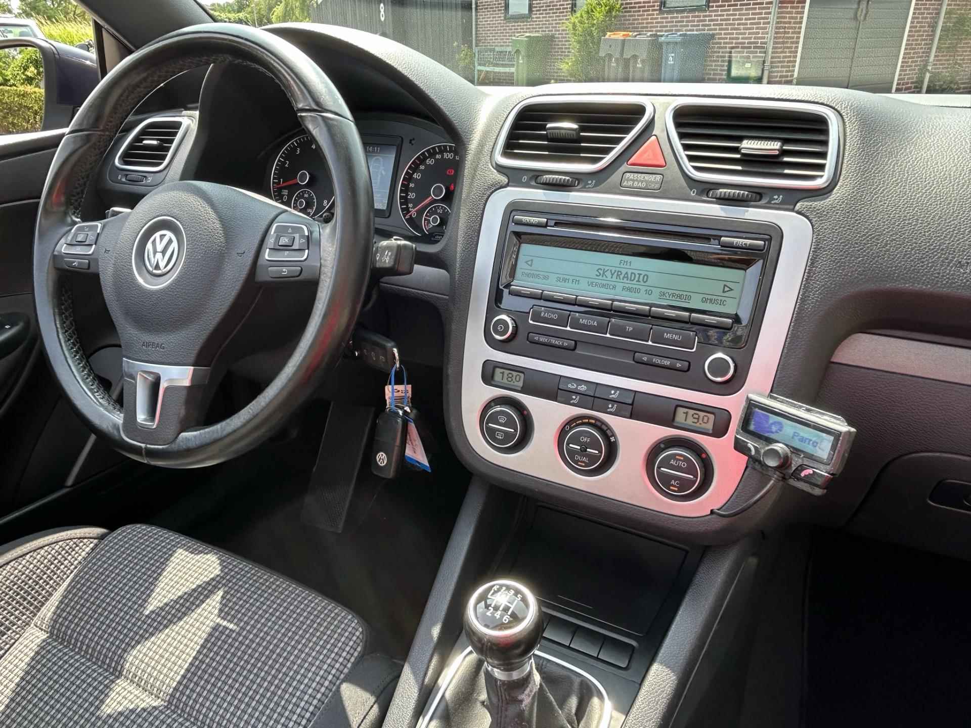 Volkswagen Eos 1.4 TSI Highline Elek.Panorama Clima Cruise Park.Sens 17" Lm Velgen NAP NL-Auto Zeer Nette Staat! - 19/34